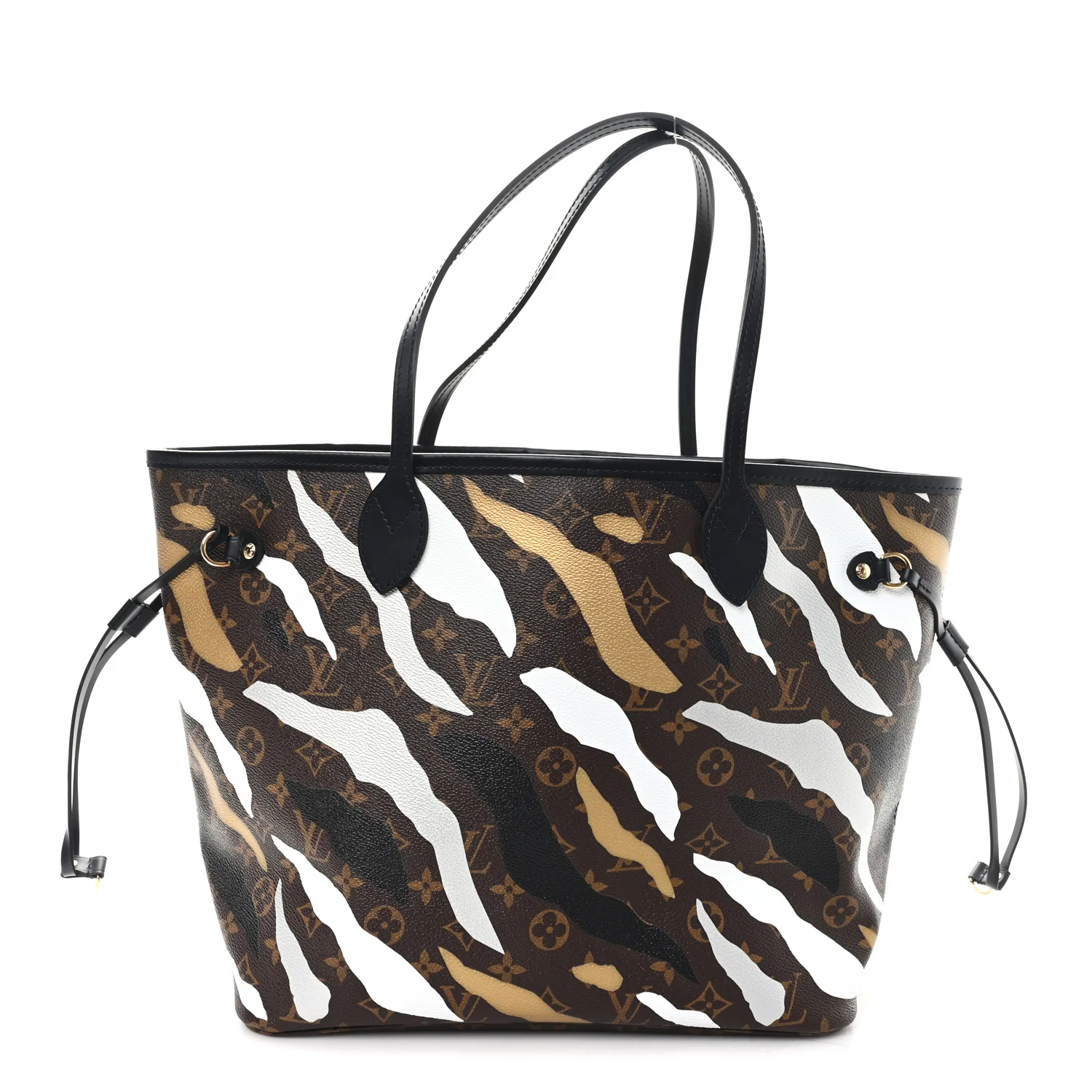 x LoL Monogram Neverfull MM Gold Silver