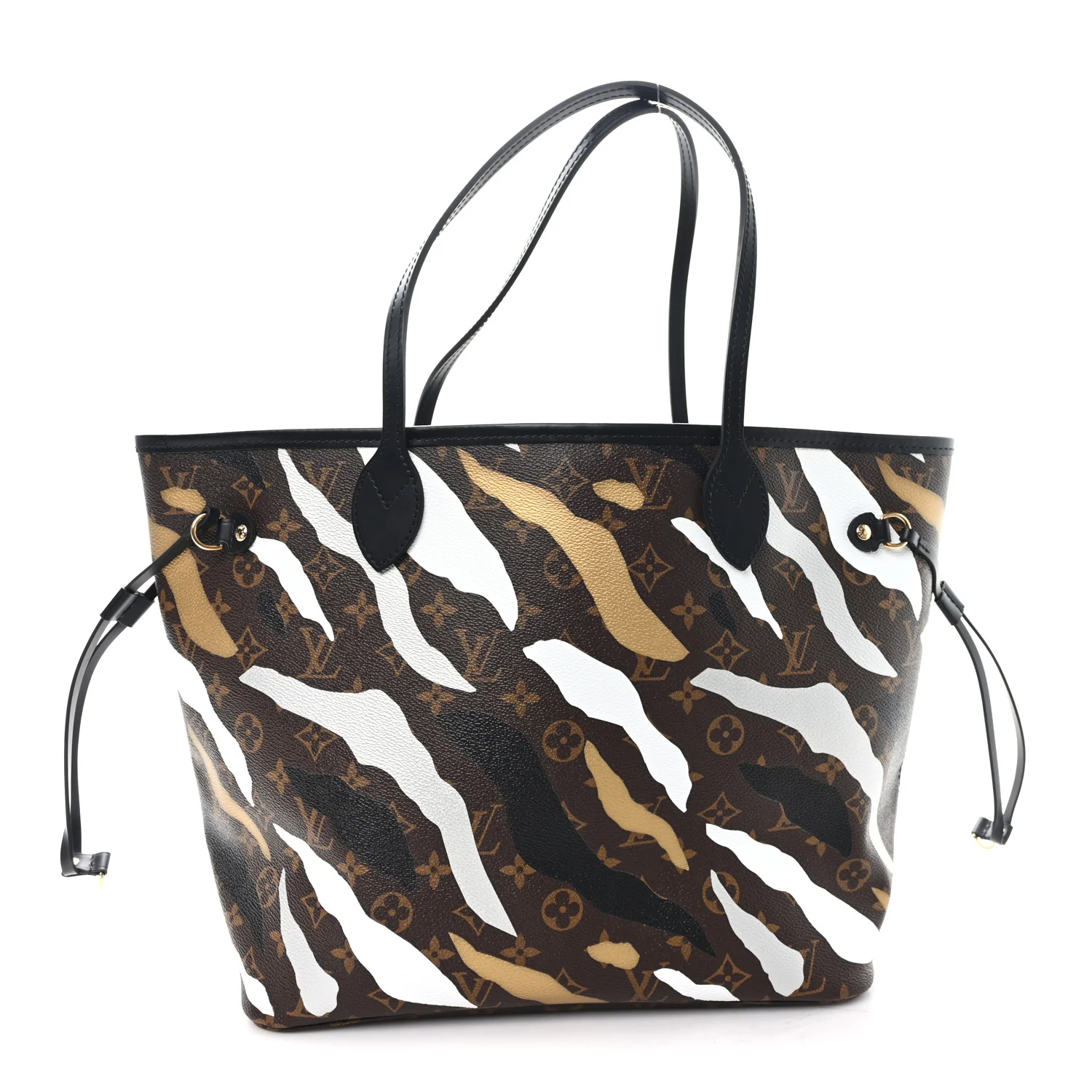 x LoL Monogram Neverfull MM Gold Silver - Image 9
