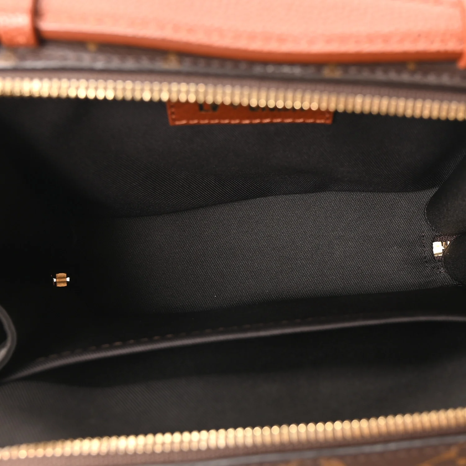 X NBA Grained Calfskin Monogram Handle Trunk Brown - Image 9