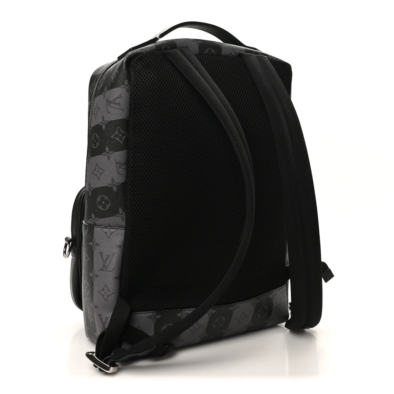 X NIGO Monogram Eclipse Stripes LV Heart Modular Utilitary Backpack - Image 3