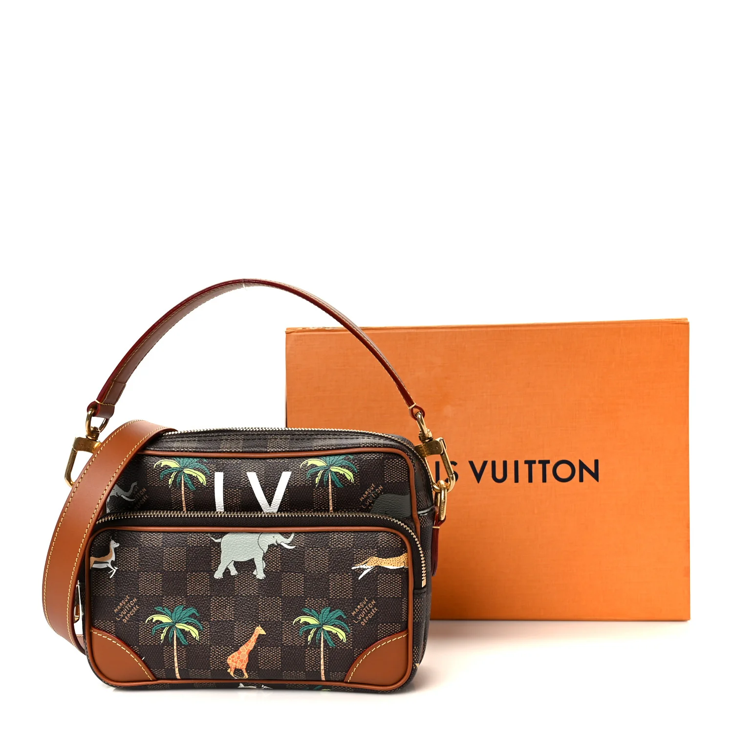 X The DARJEELING LIMITED Damier Ebene Nil MM - Image 11