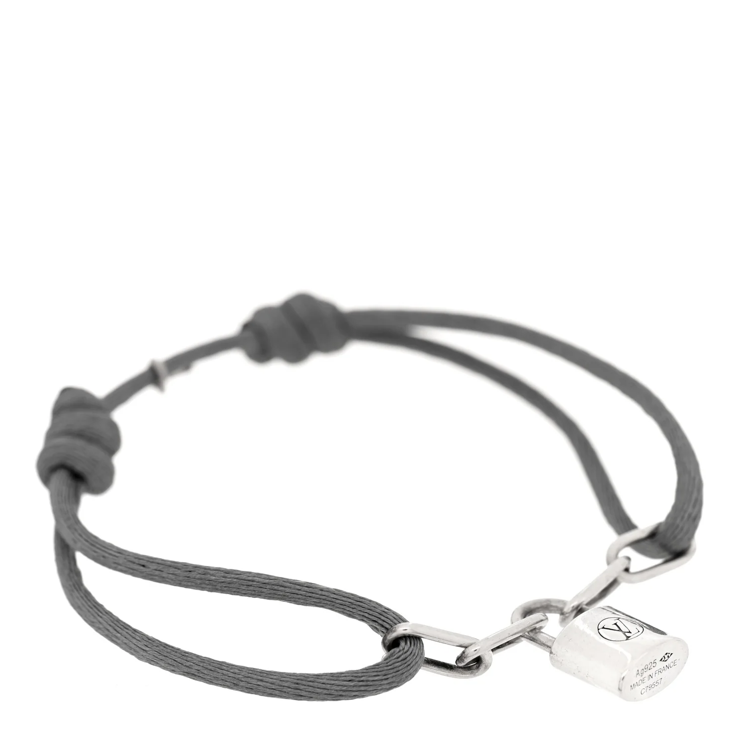 X UNICEF Sterling Silver Lockit Bracelet Light Green