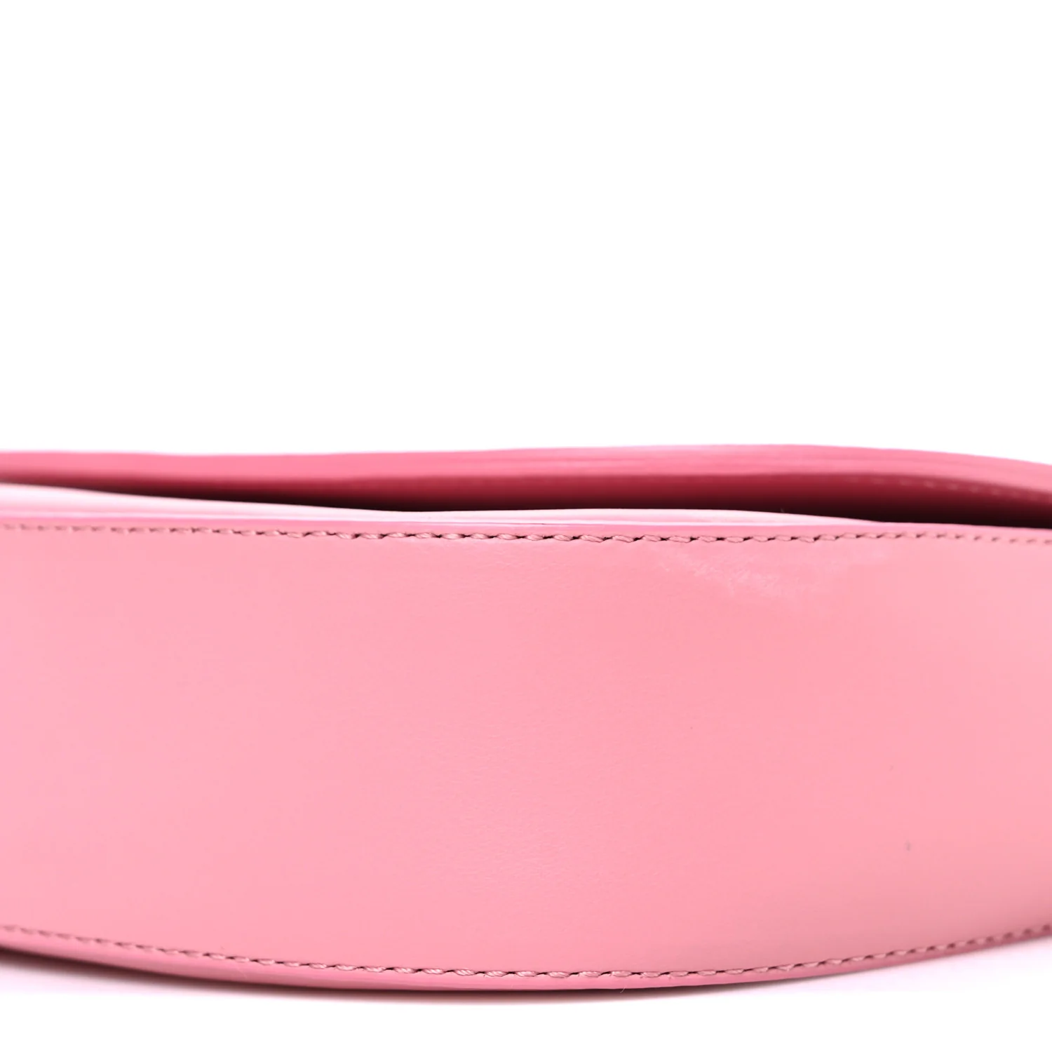 Calfskin Flap Crossbody Bag Peony - Image 9