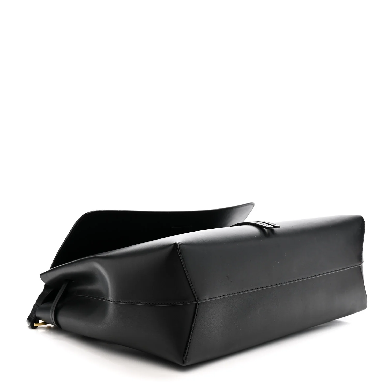 Calfskin Lady Bag Black Flamma - Image 4