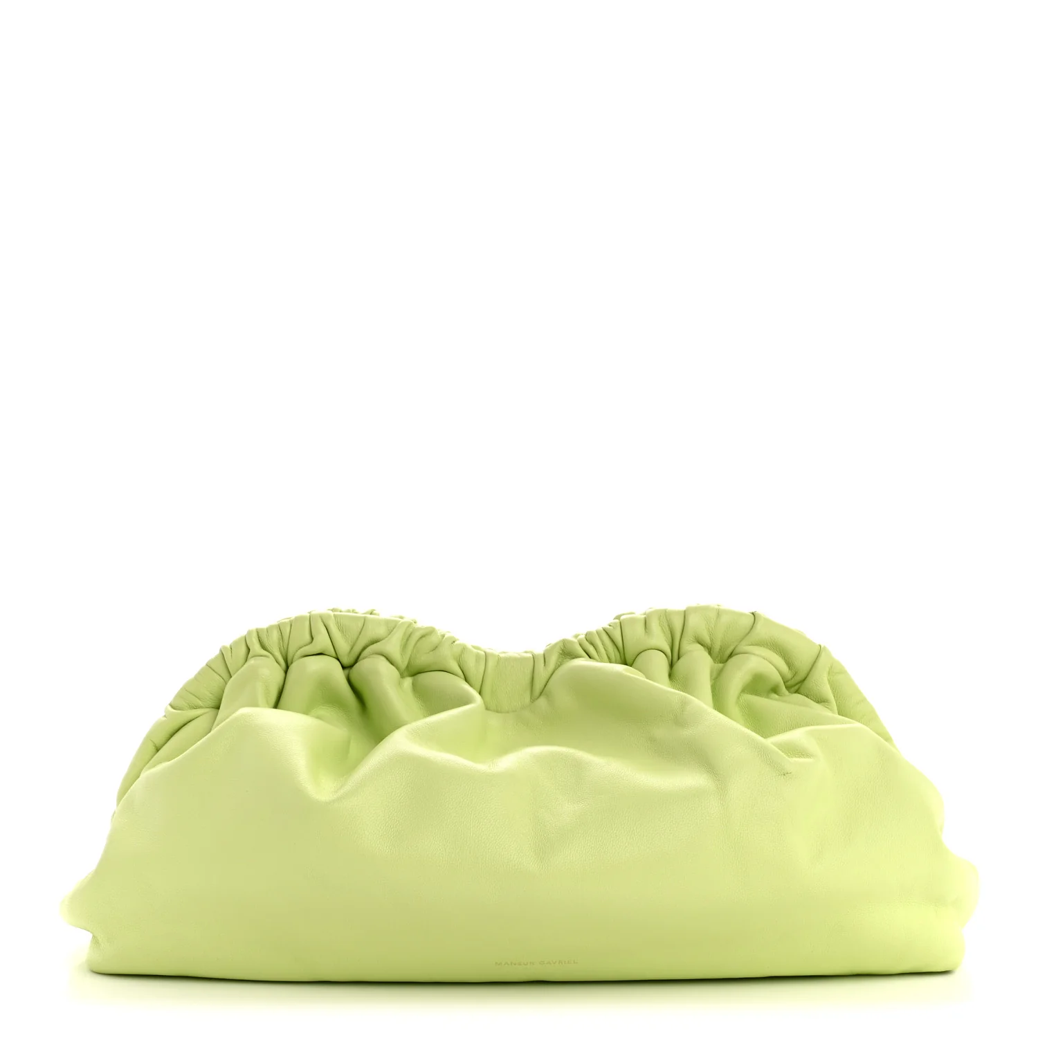 Lambskin Cloud Clutch Mint