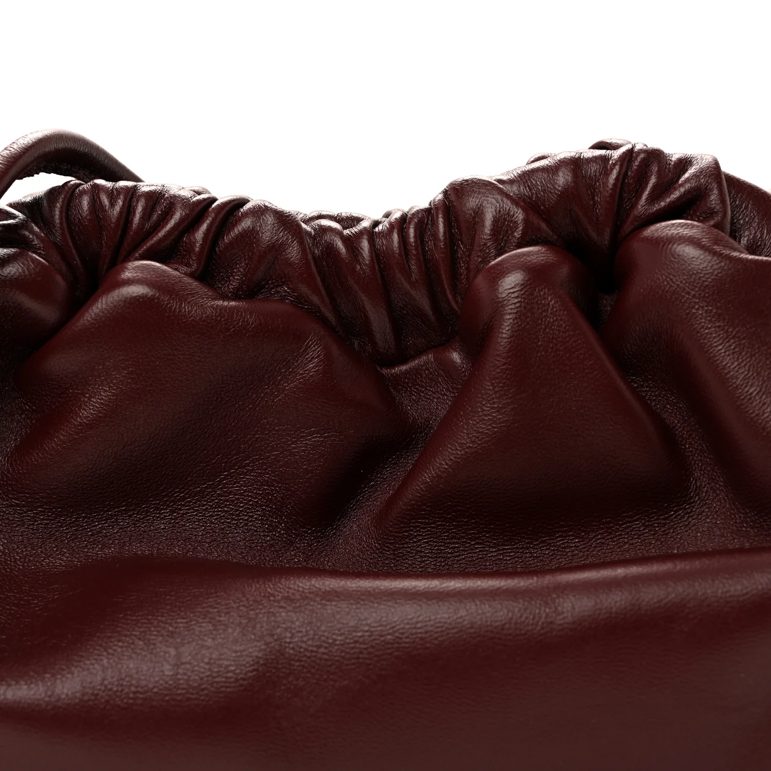 Lambskin Cloud Mini Clutch Pomegranate - Image 7