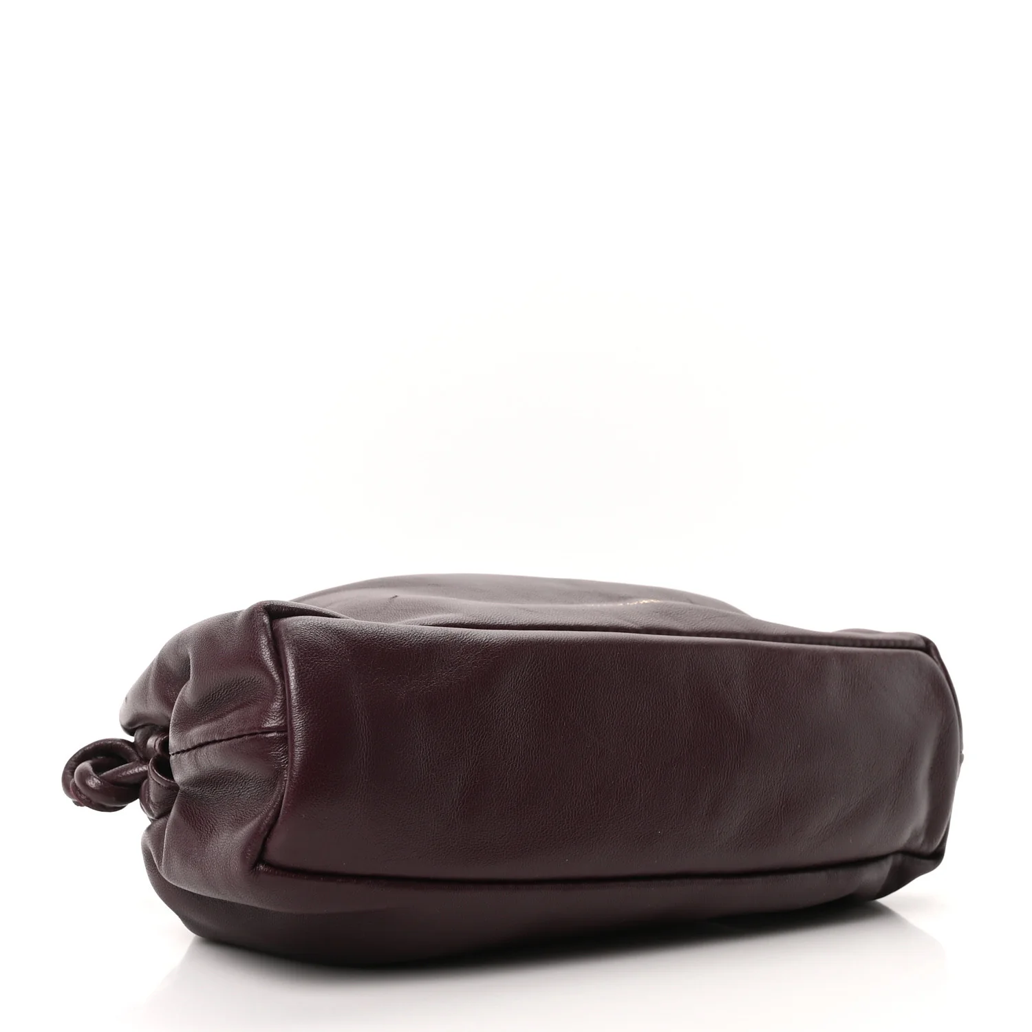 Lambskin Mini Cloud Clutch Plum - Image 4