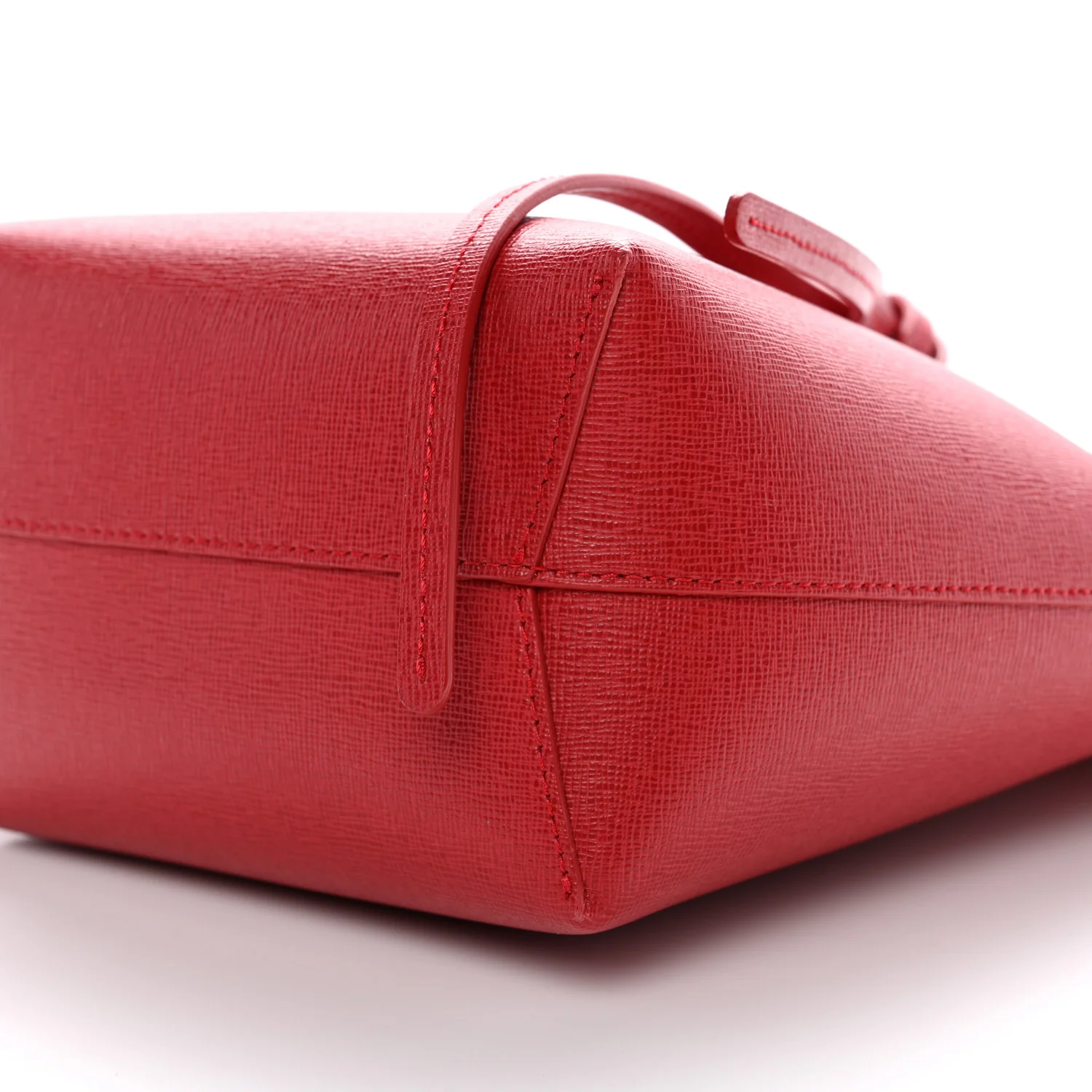 Saffiano Mini Bucket Bag Flamma - Image 10