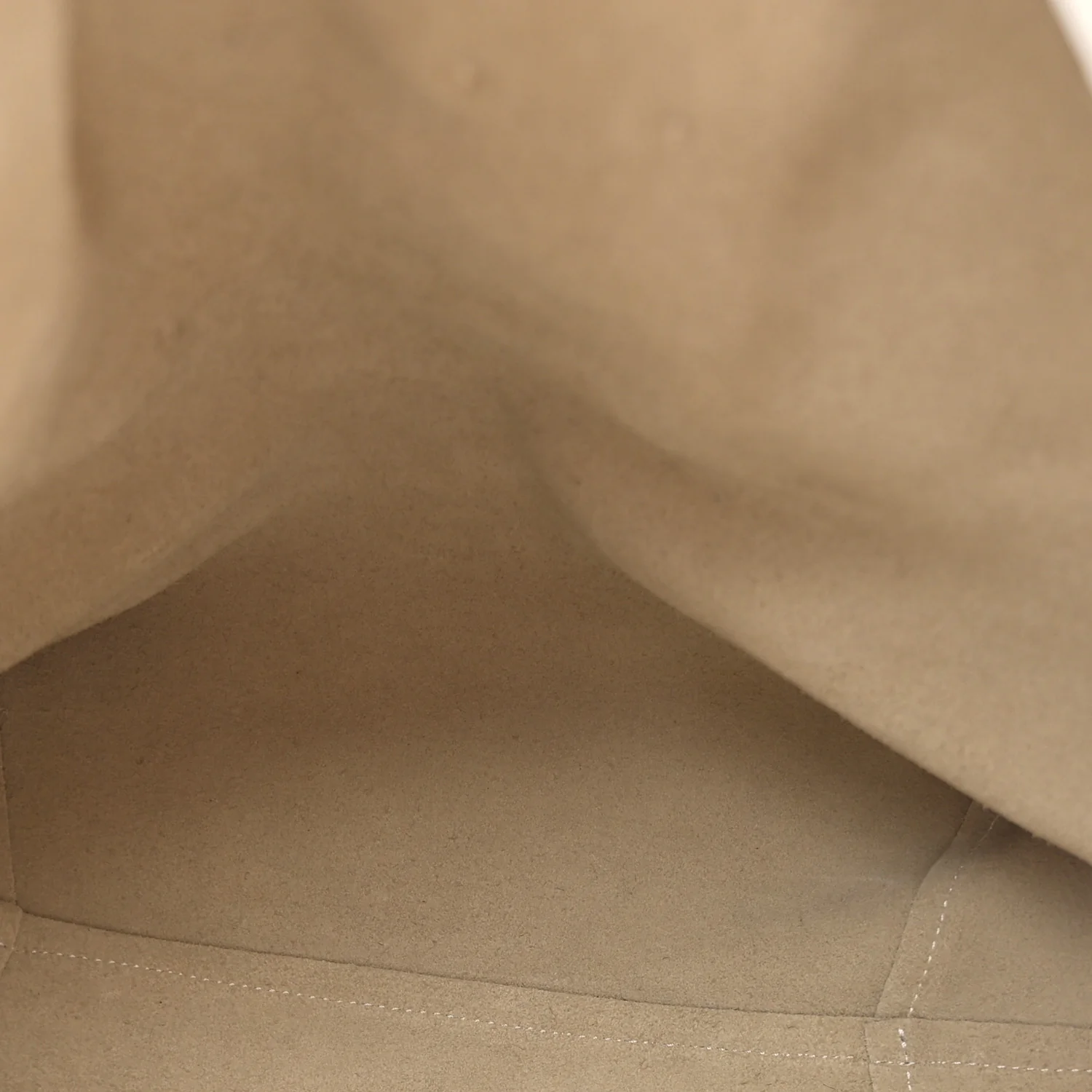 Tumbled Calfskin Backpack Bag White - Image 5