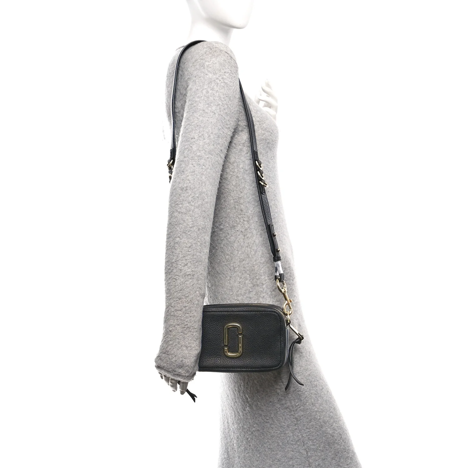 Calfskin Small Snapshot Camera Bag Black - Image 2