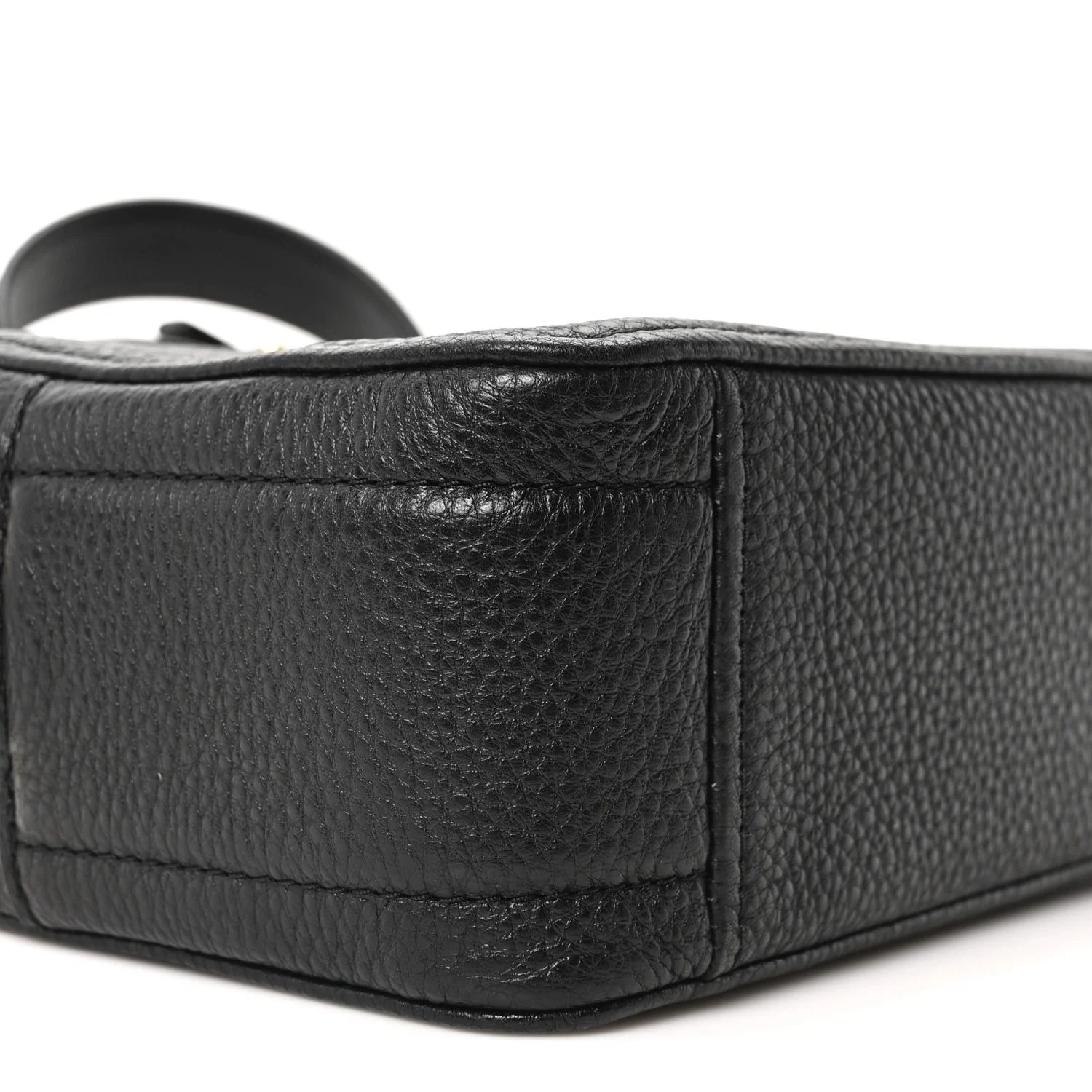 Calfskin Small Snapshot Camera Bag Black - Image 9