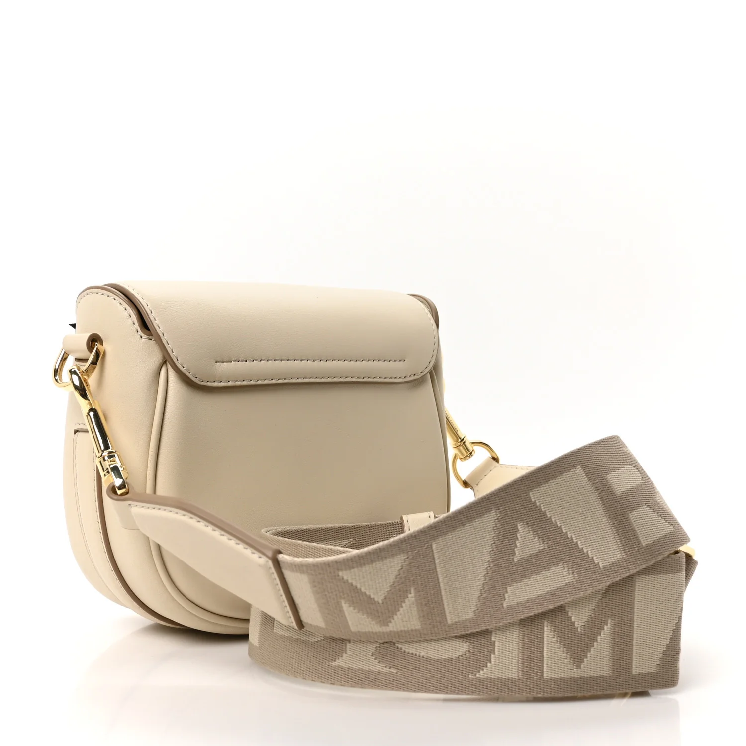 Calfskin Small The J Marc Saddle Cloud White - Image 3