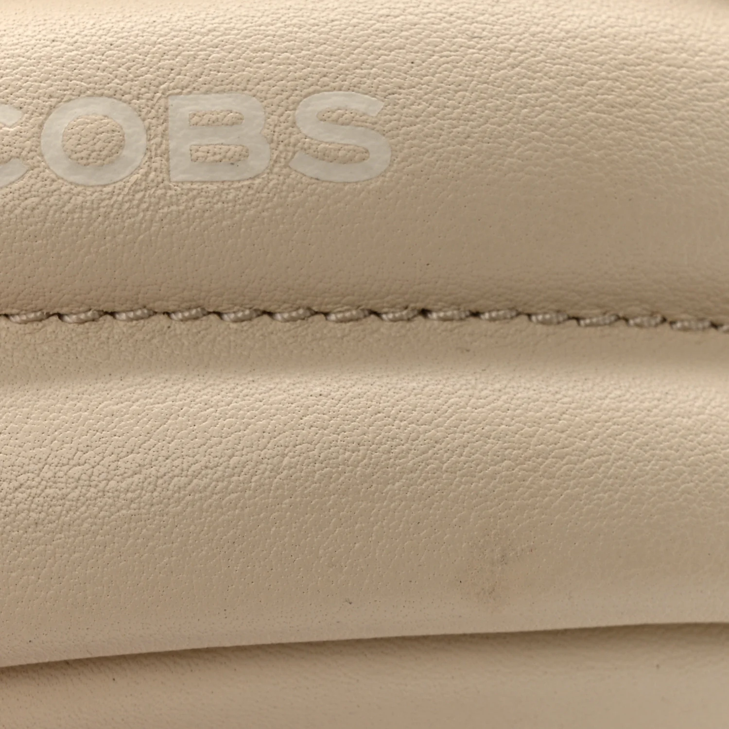 Calfskin Soft Small Bucket Bag Marshmallow - Image 11