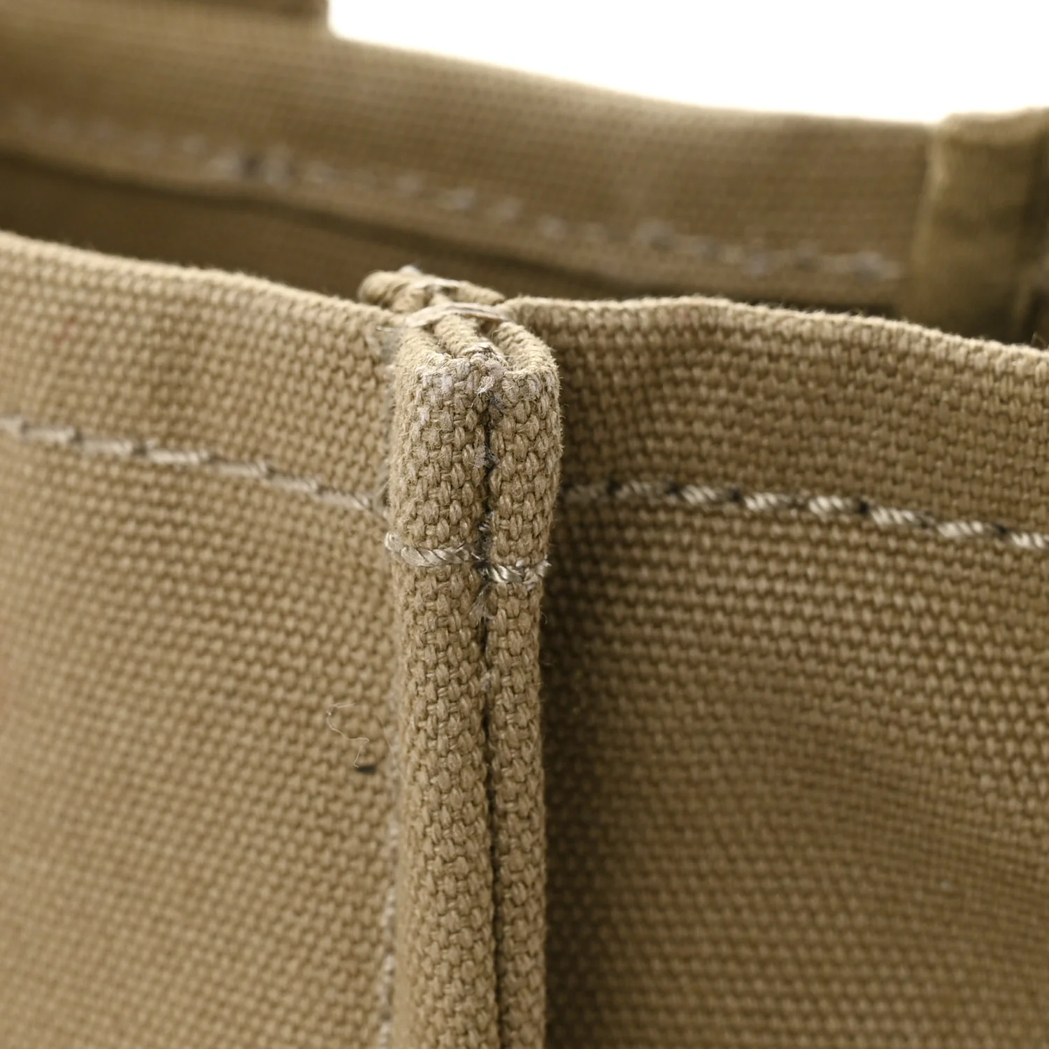 Cotton Canvas Medium The Traveler Tote Bag Slate Green - Image 13