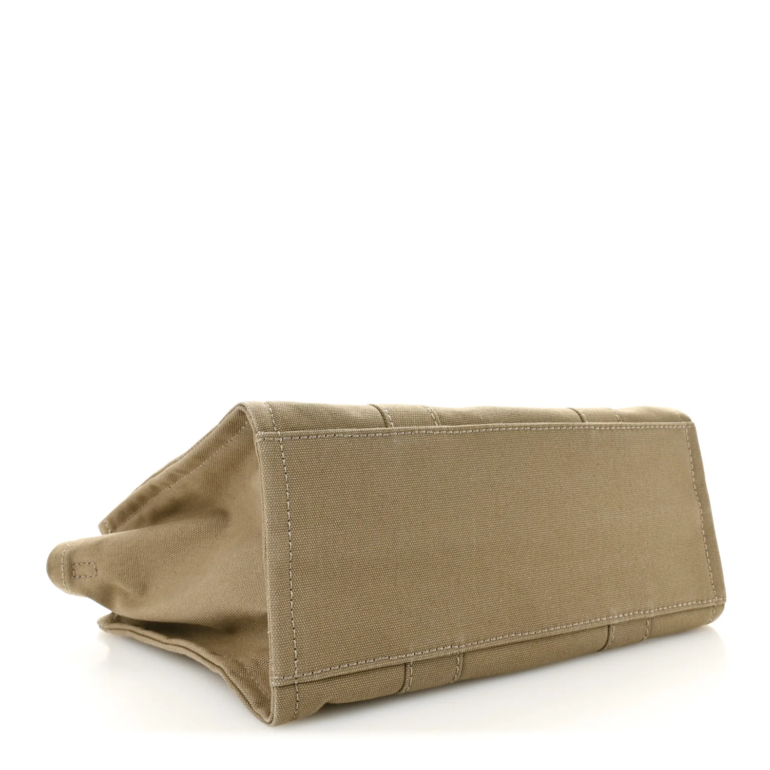 Cotton Canvas Medium The Traveler Tote Bag Slate Green - Image 4
