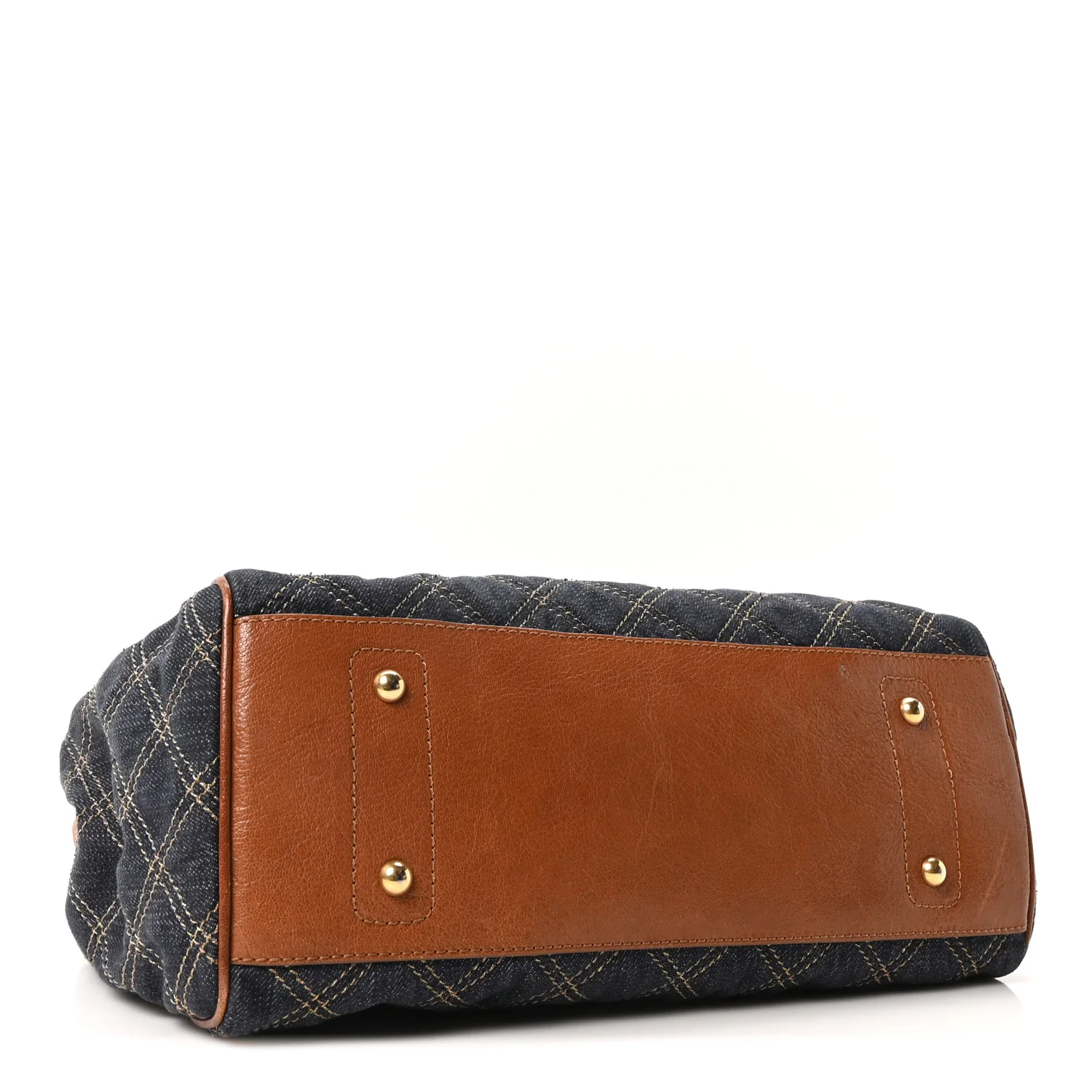 Denim Quilted Mini Stam Blue - Image 4