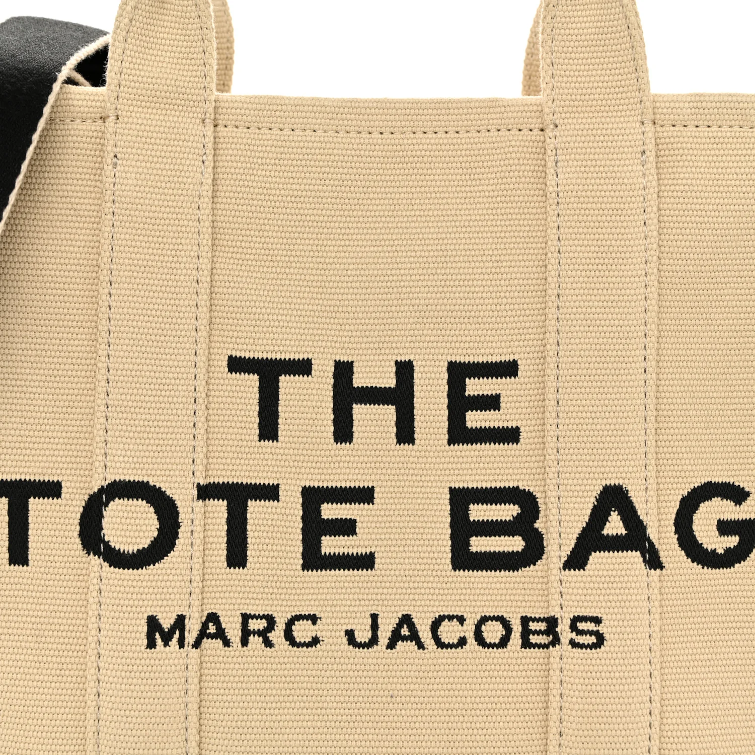 Jacquard Medium The Traveler Tote Bag Warm Sand - Image 8