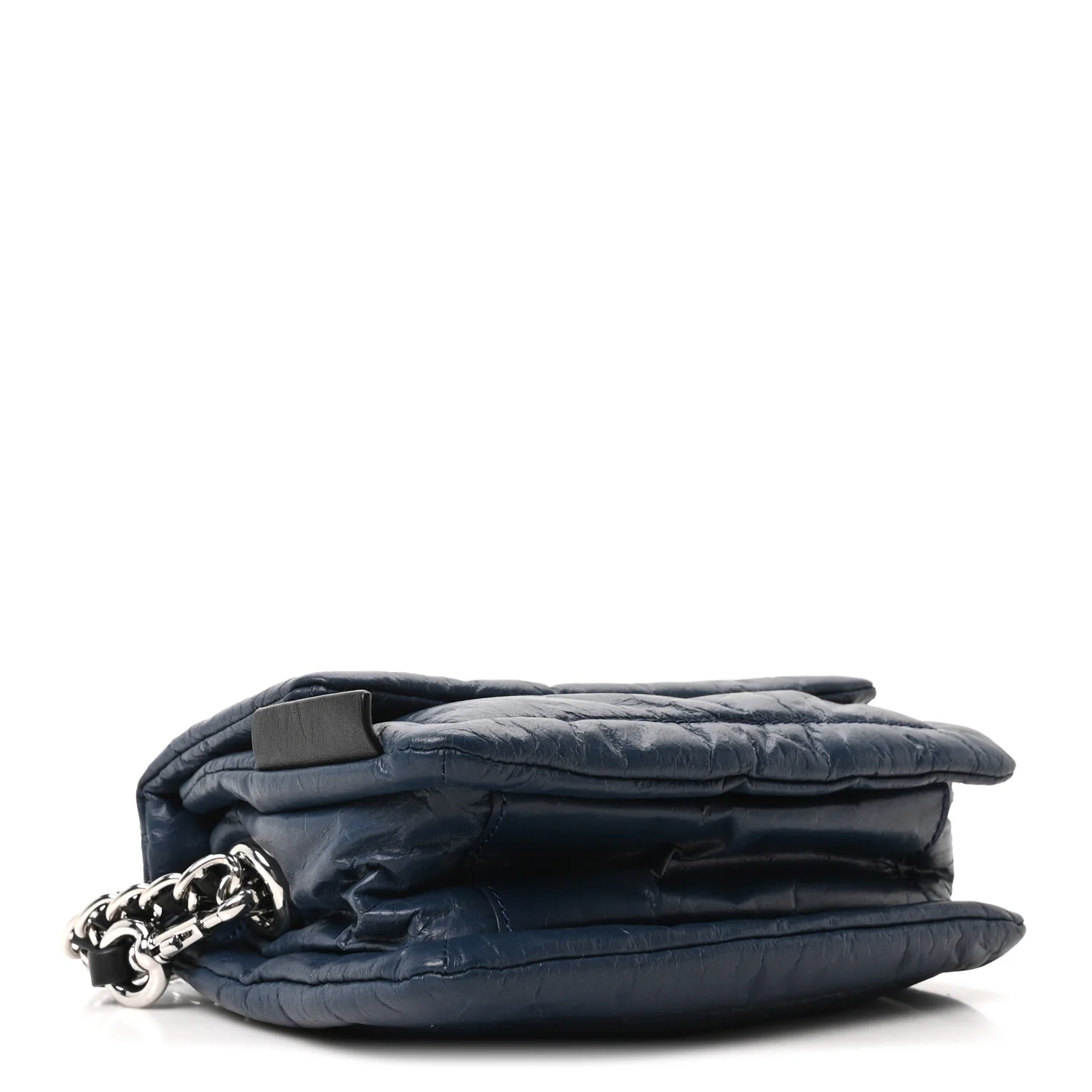 Lambskin The Pillow Bag Blue Sea - Image 4