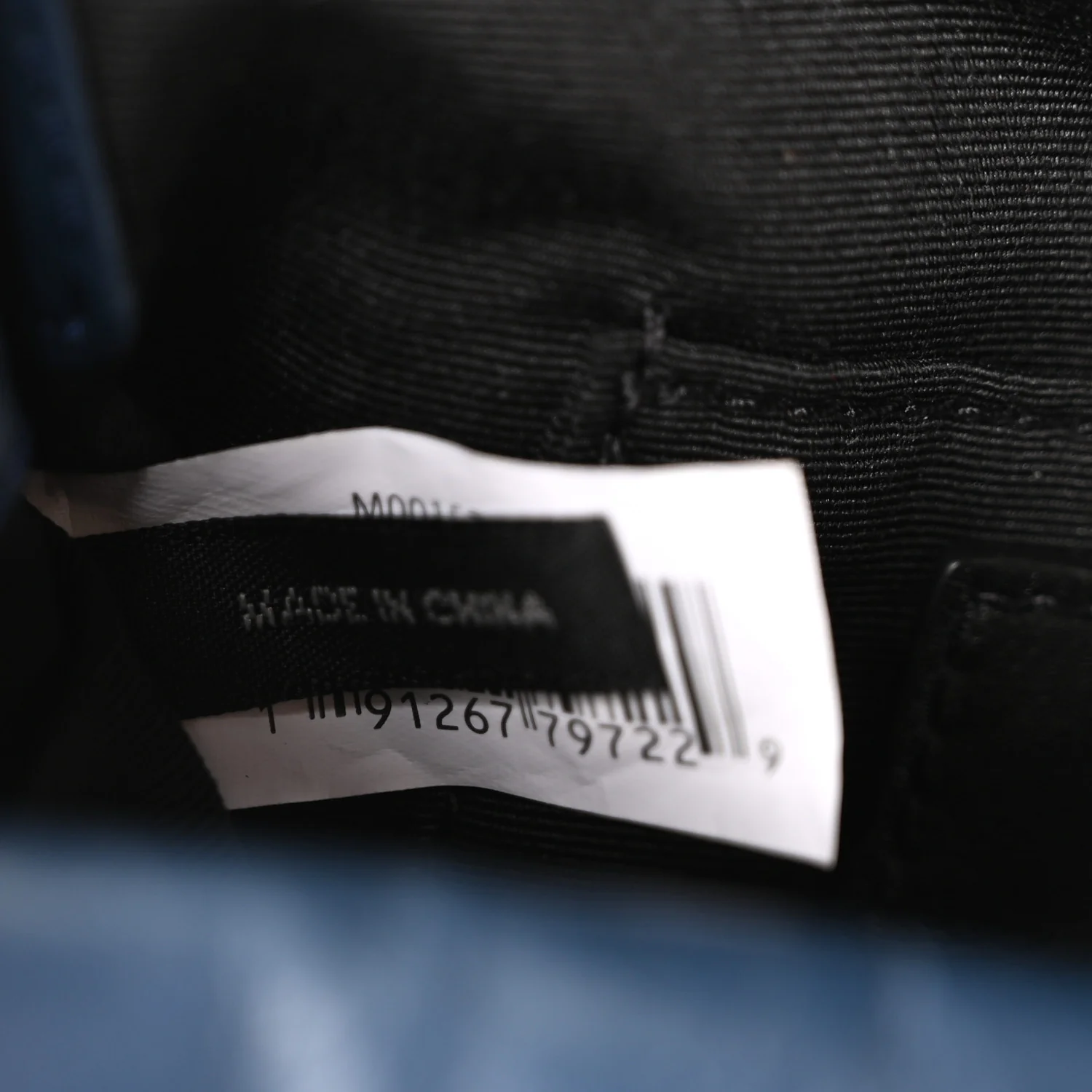 Lambskin The Pillow Bag Blue Sea - Image 7