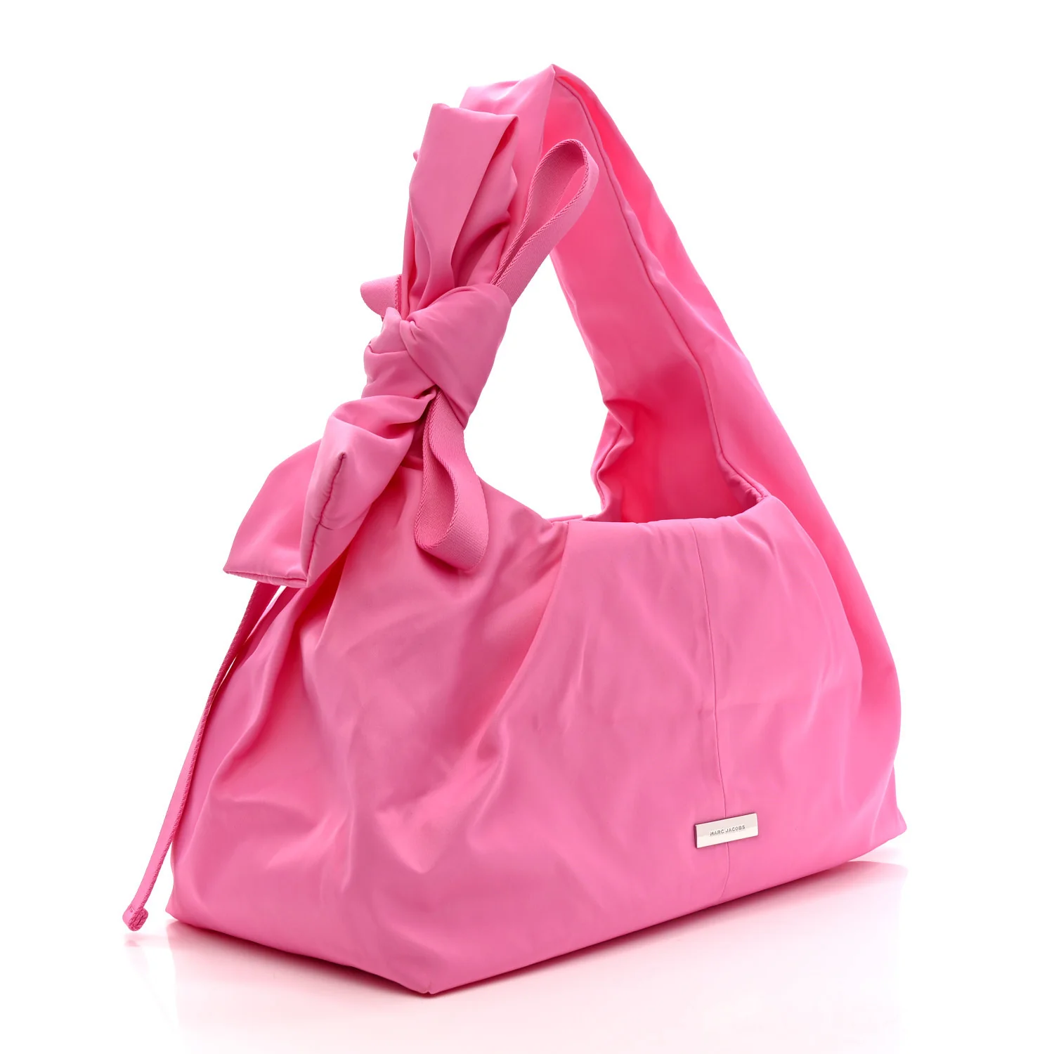 Nylon The Sack Bow Bag Pink - Image 4