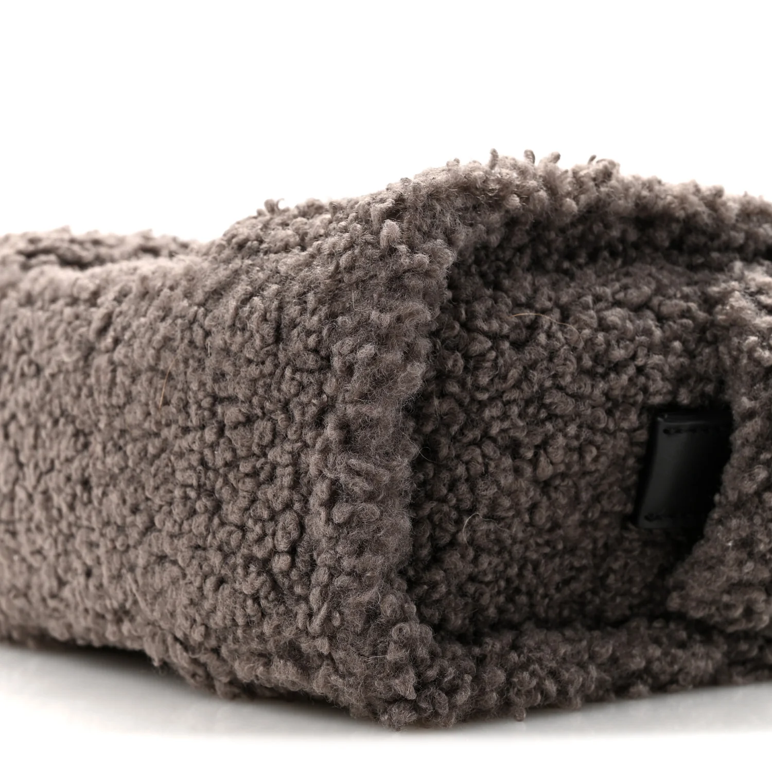 Polyester Cotton Small The Teddy Traveler Tote Bag Grey - Image 10