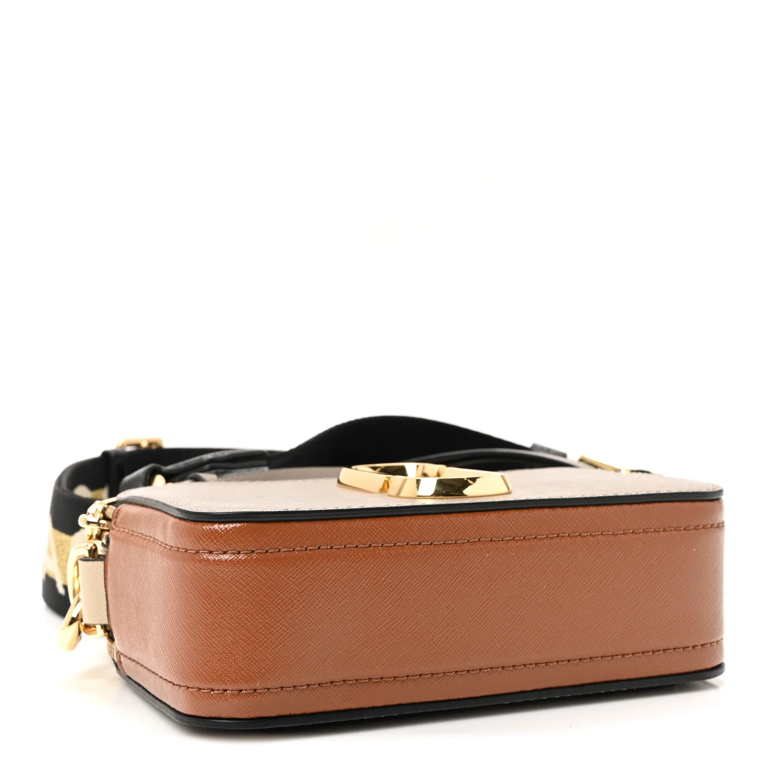 Saffiano Small Snapshot Camera Bag Sandcastle - Image 4