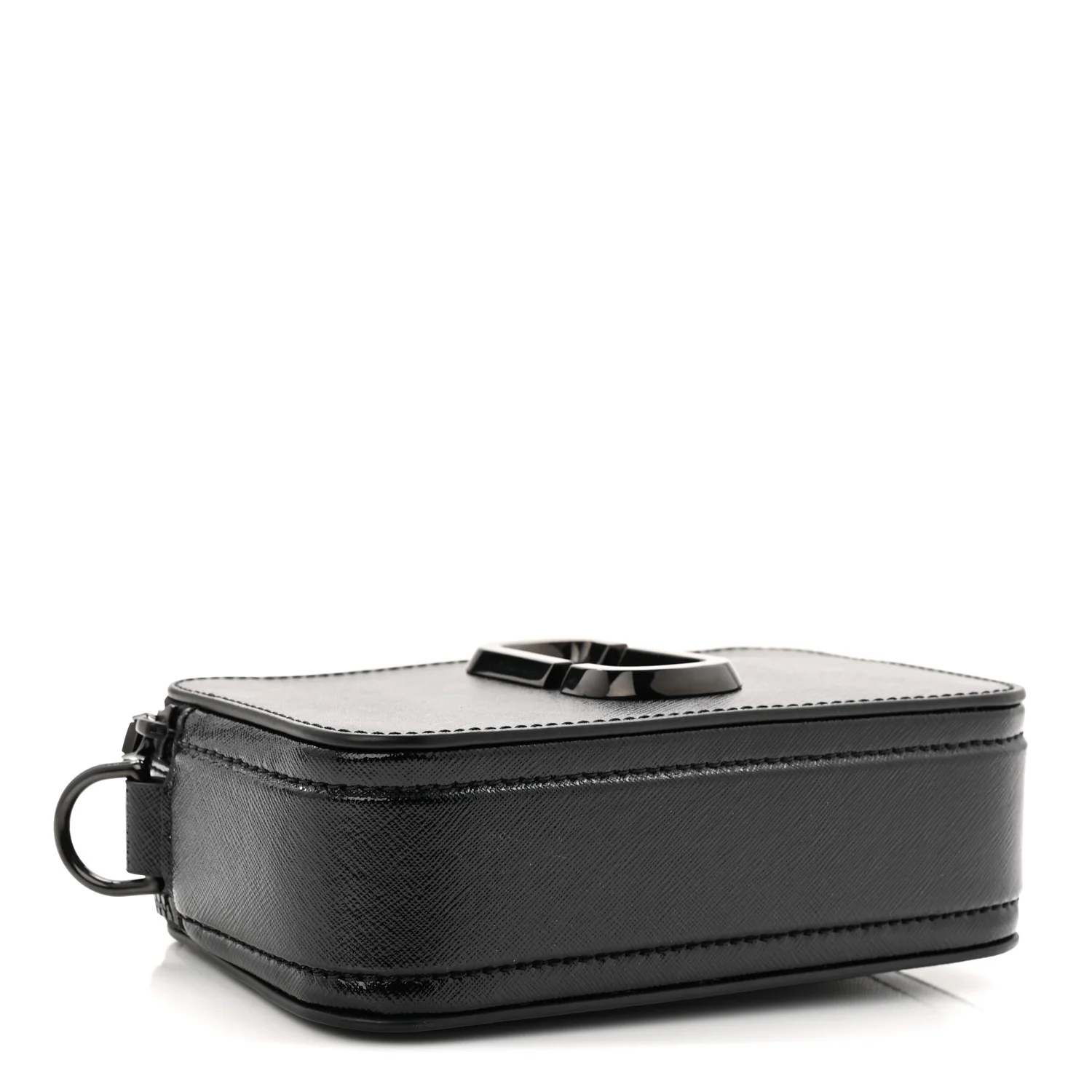 Saffiano Snapshot Camera Bag Black - Image 4