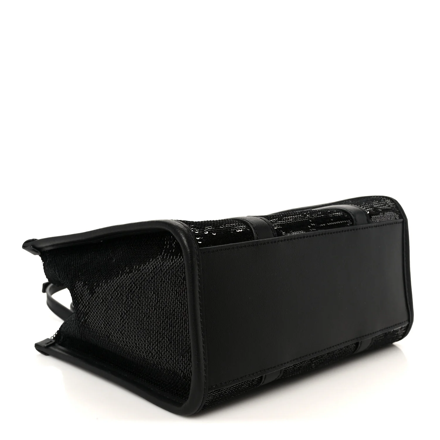 Sequin Small The Tote Bag Black - Image 4