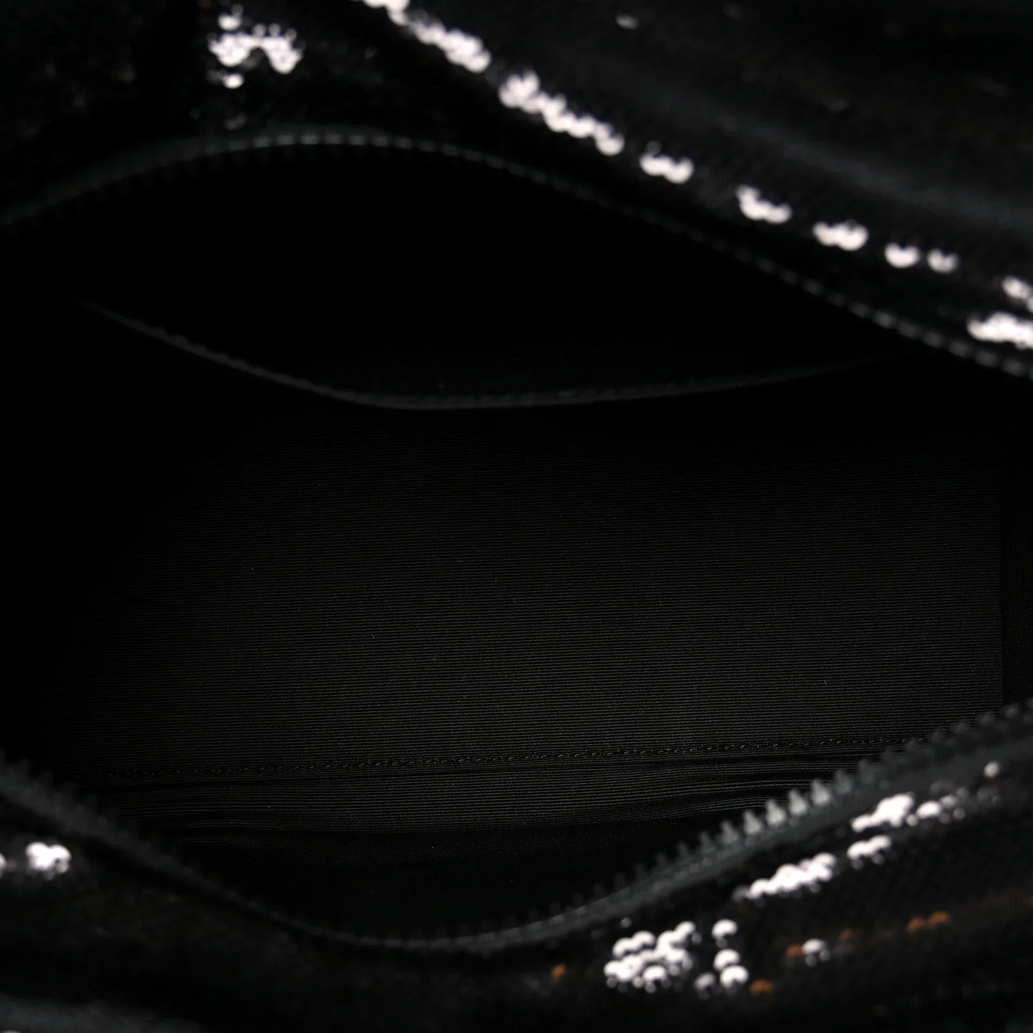 Sequin Small The Tote Bag Black - Image 5