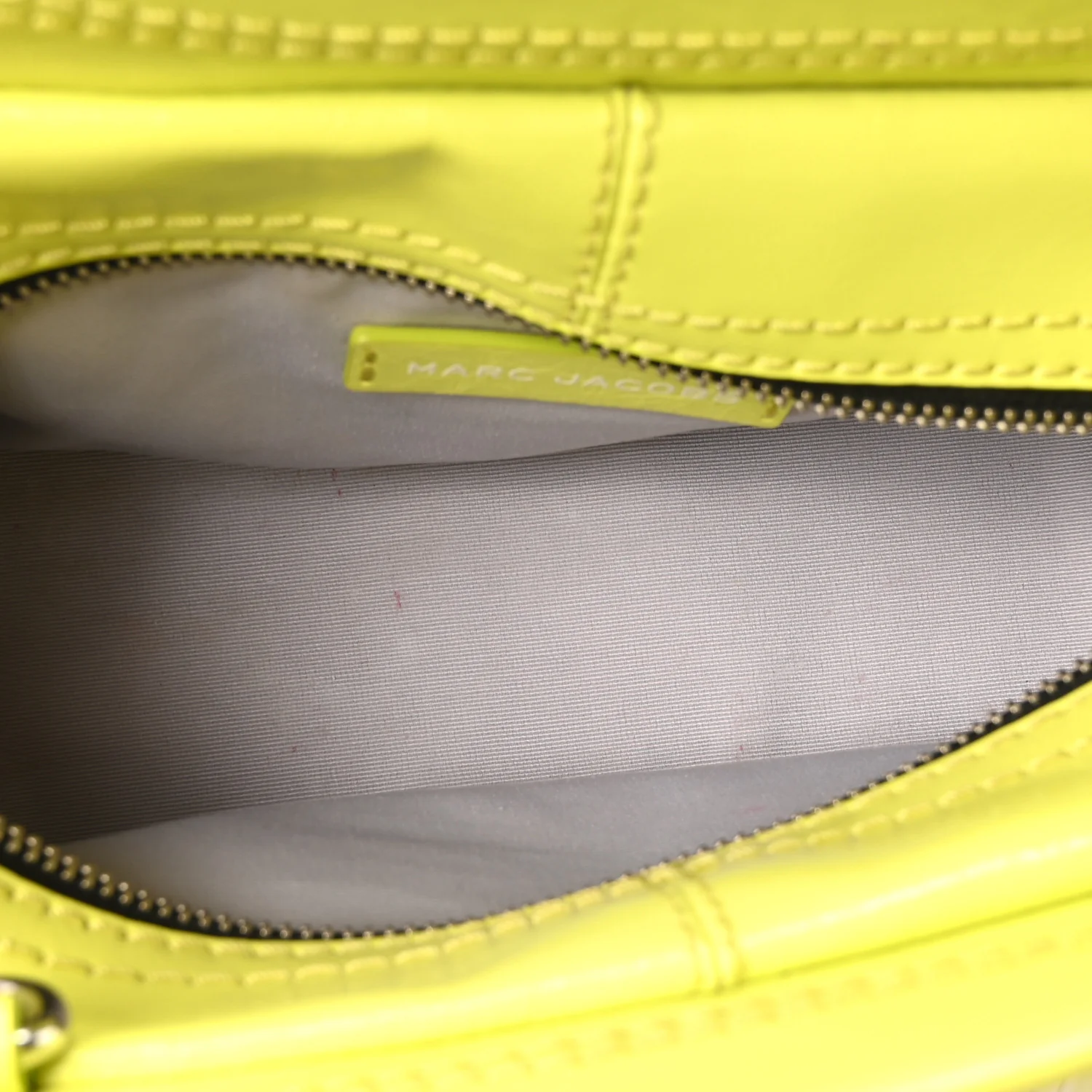 Textured Calfskin Mini Cruiser Convertible Satchel Limoncello - Image 5