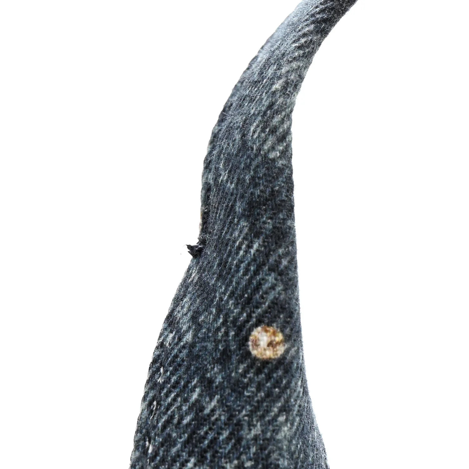 The Trompe L'Oeil Trinket Denim Canvas Medium The Tote Bag Blue - Image 13