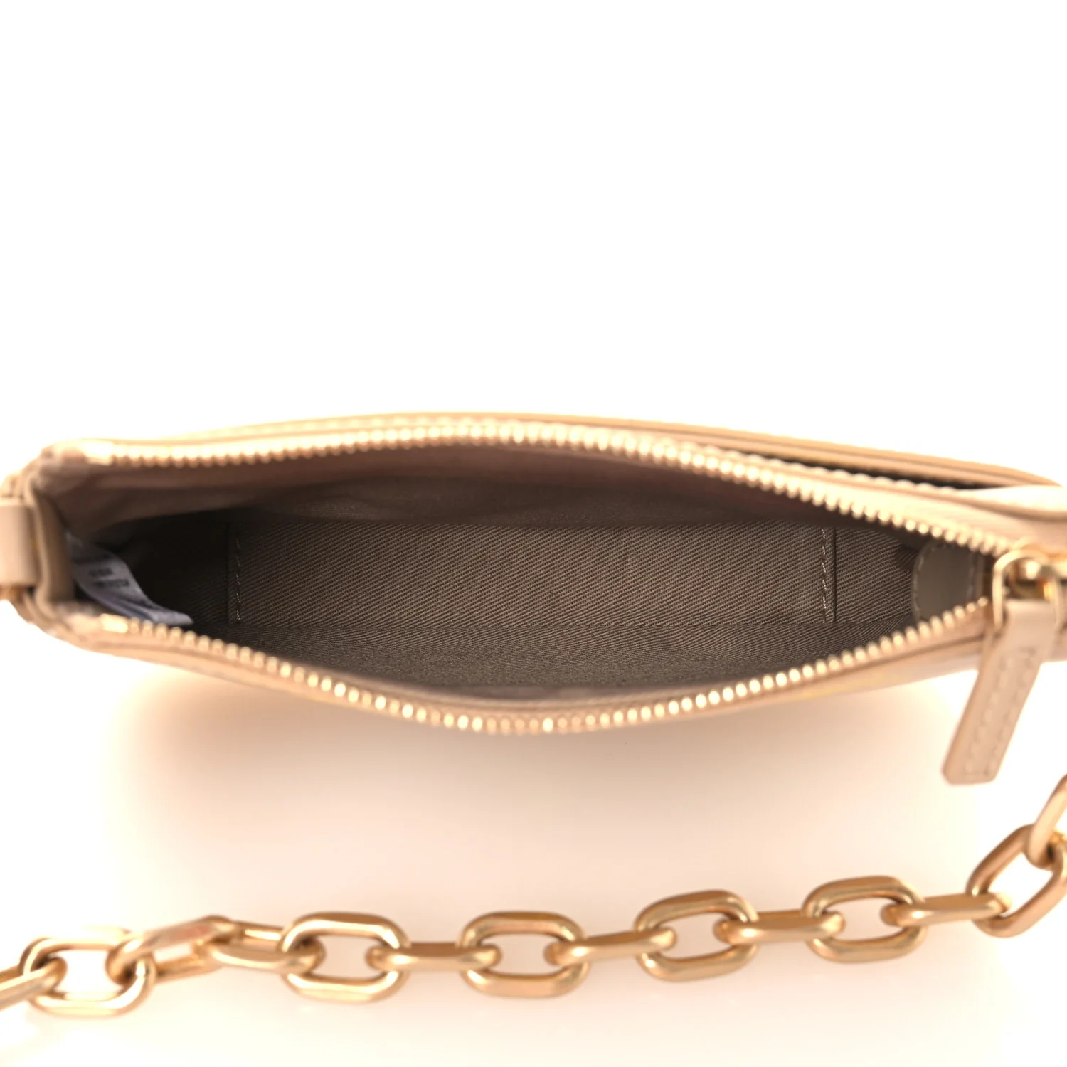 Calfskin Color Splash Mini Pouch on Chain Croissant - Image 5
