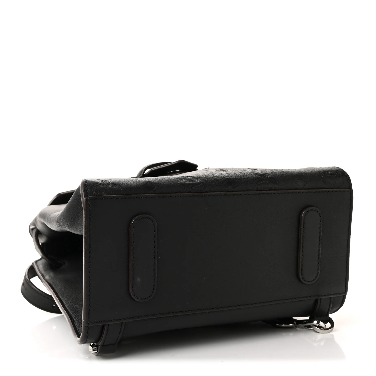 Calfskin Ottomar Monogram Essential Small Backpack Black - Image 3