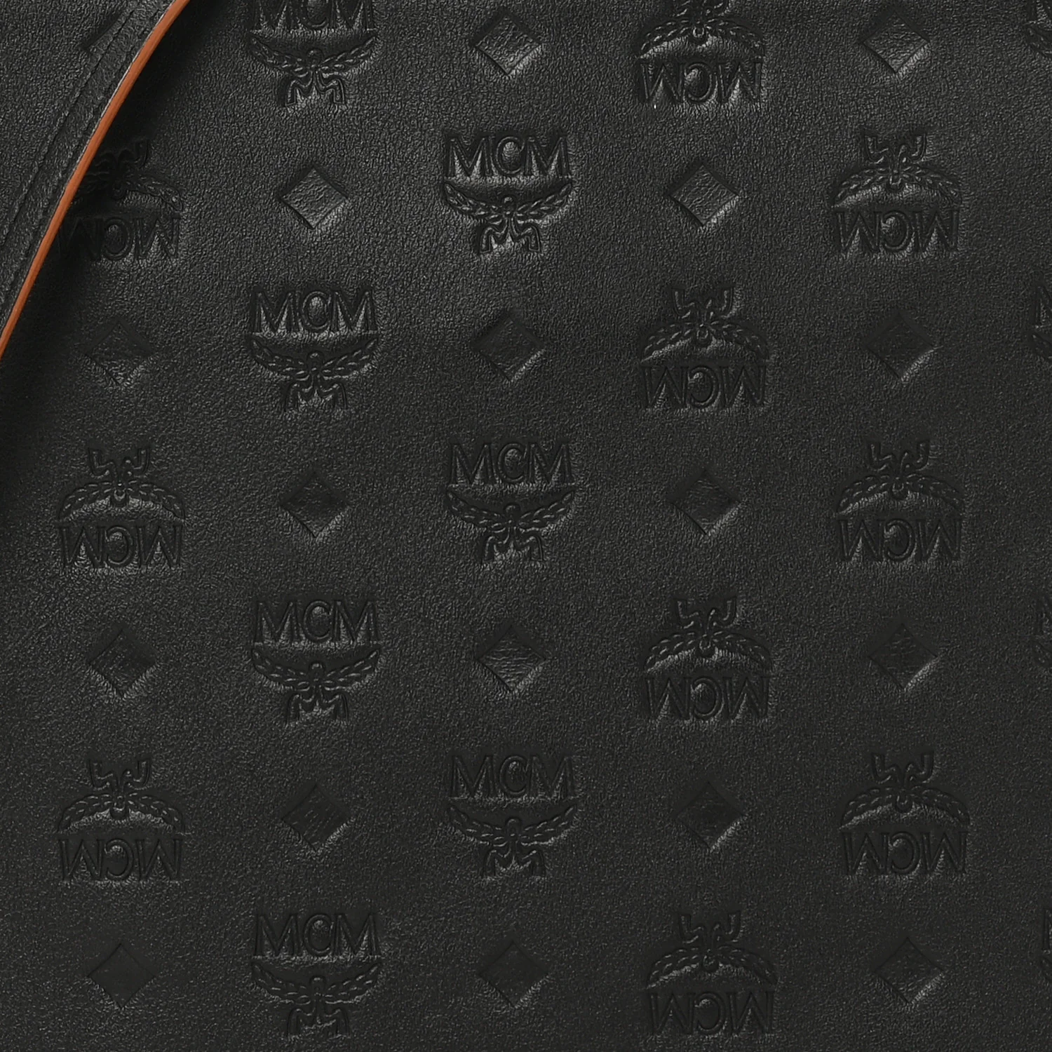 Calfskin Ottomar Monogram Medium Crossbody Pouch Black - Image 7
