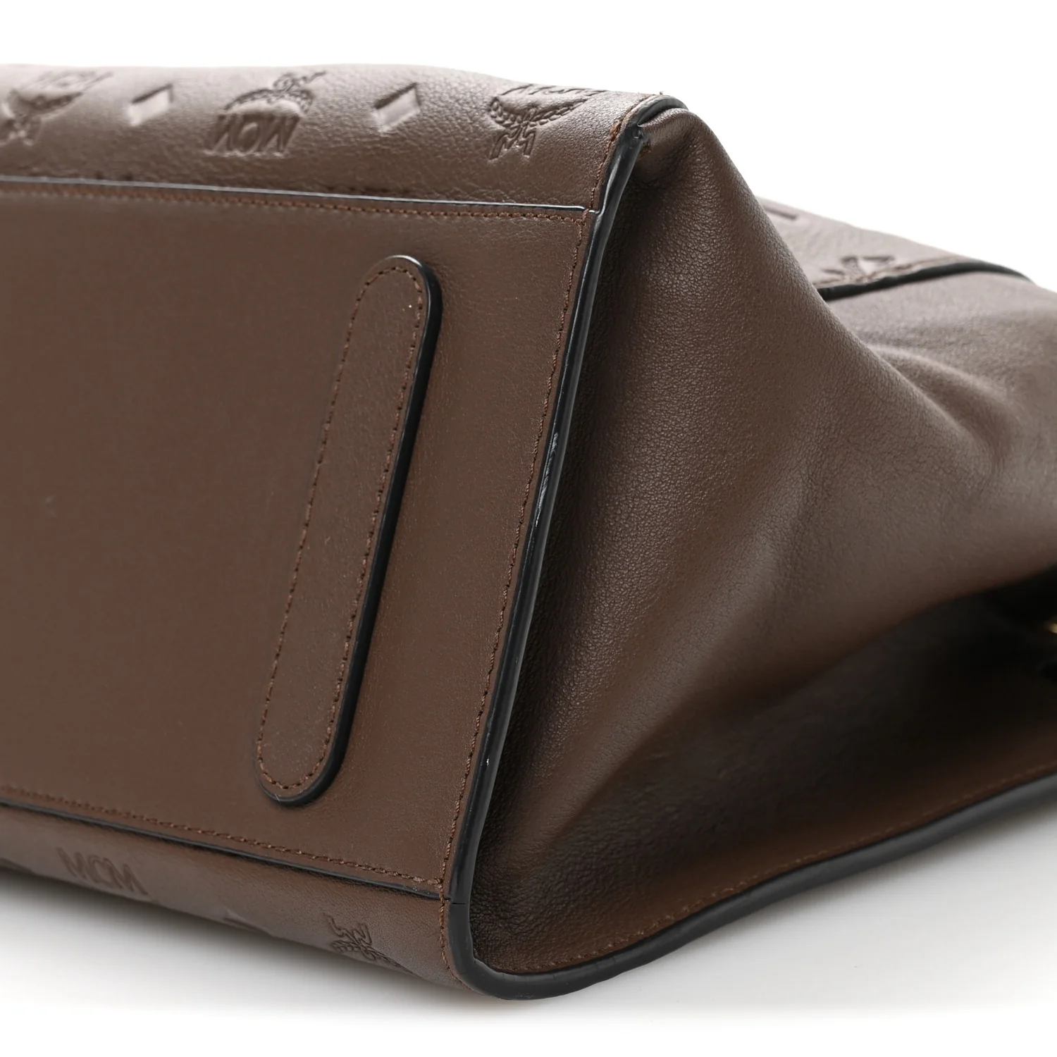 Calfskin Ottomar Monogram Medium Essential Tote Chestnut - Image 10