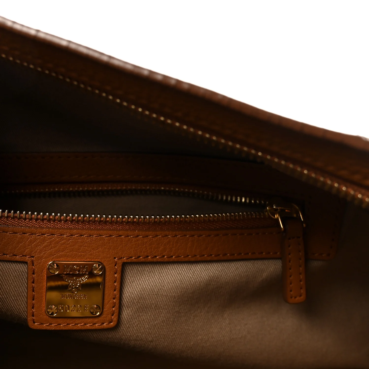 Calfskin Ottomar Monogram Medium Klara Hobo Cognac - Image 6