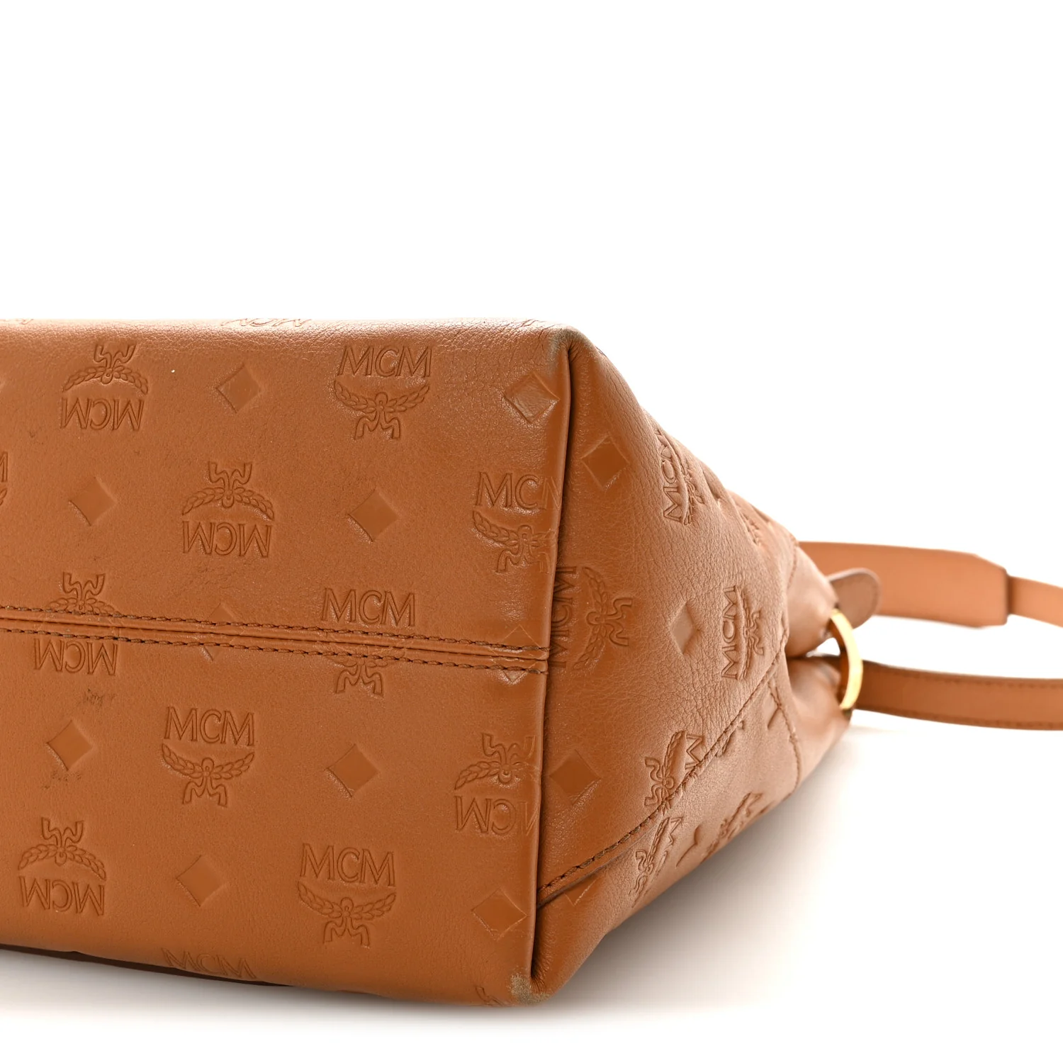 Calfskin Ottomar Monogram Medium Klara Hobo Cognac - Image 9