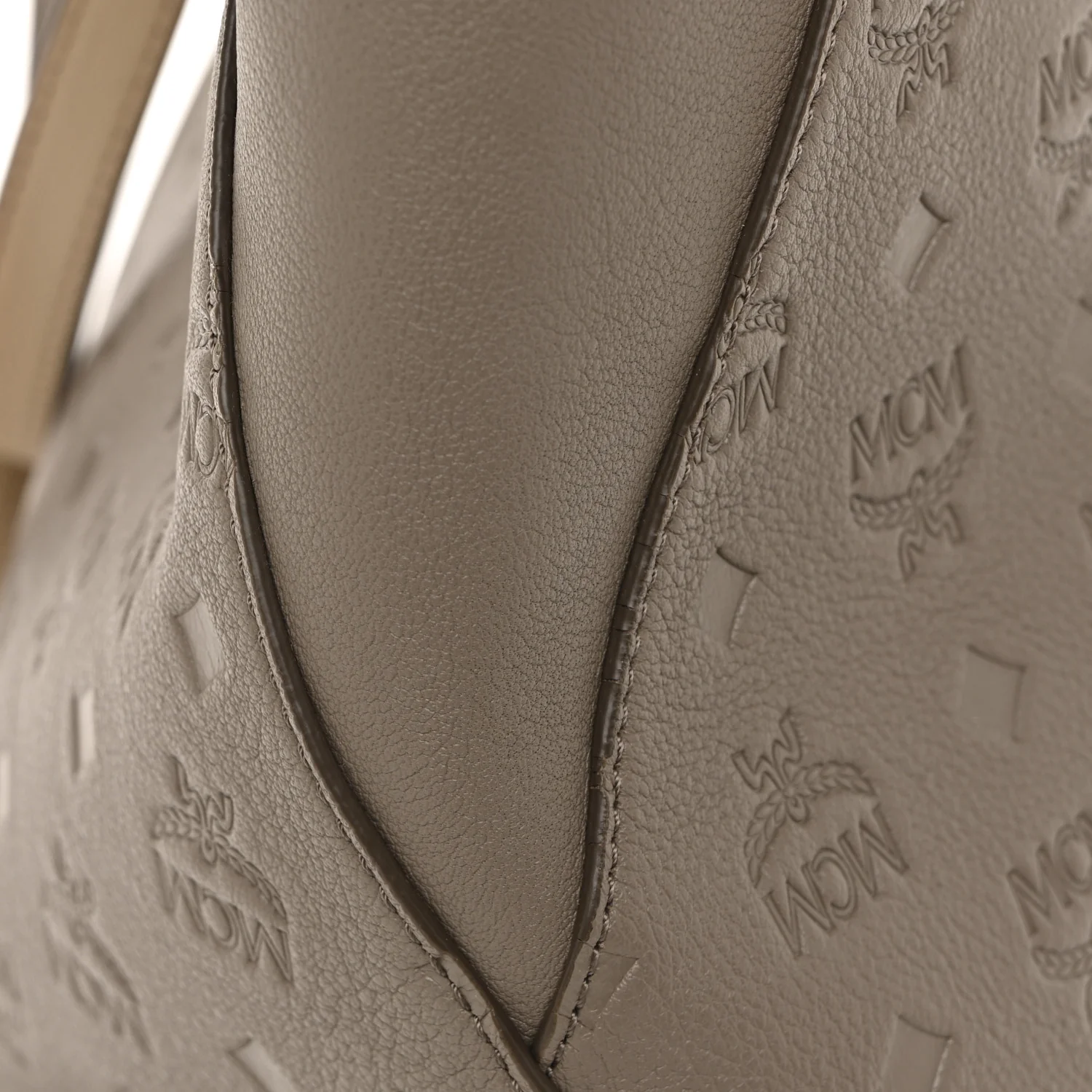 Calfskin Ottomar Monogram Medium Klara Shopper Tote Dove - Image 14