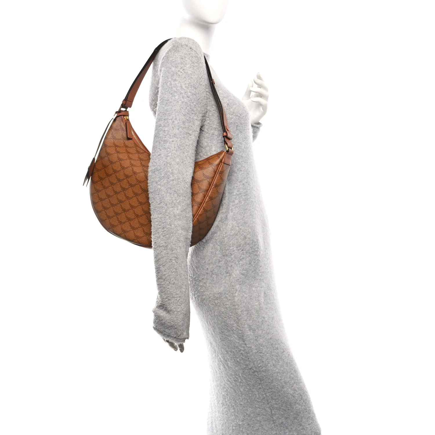 Lauretos Nappa Medium Himmel Hobo Cognac - Image 2
