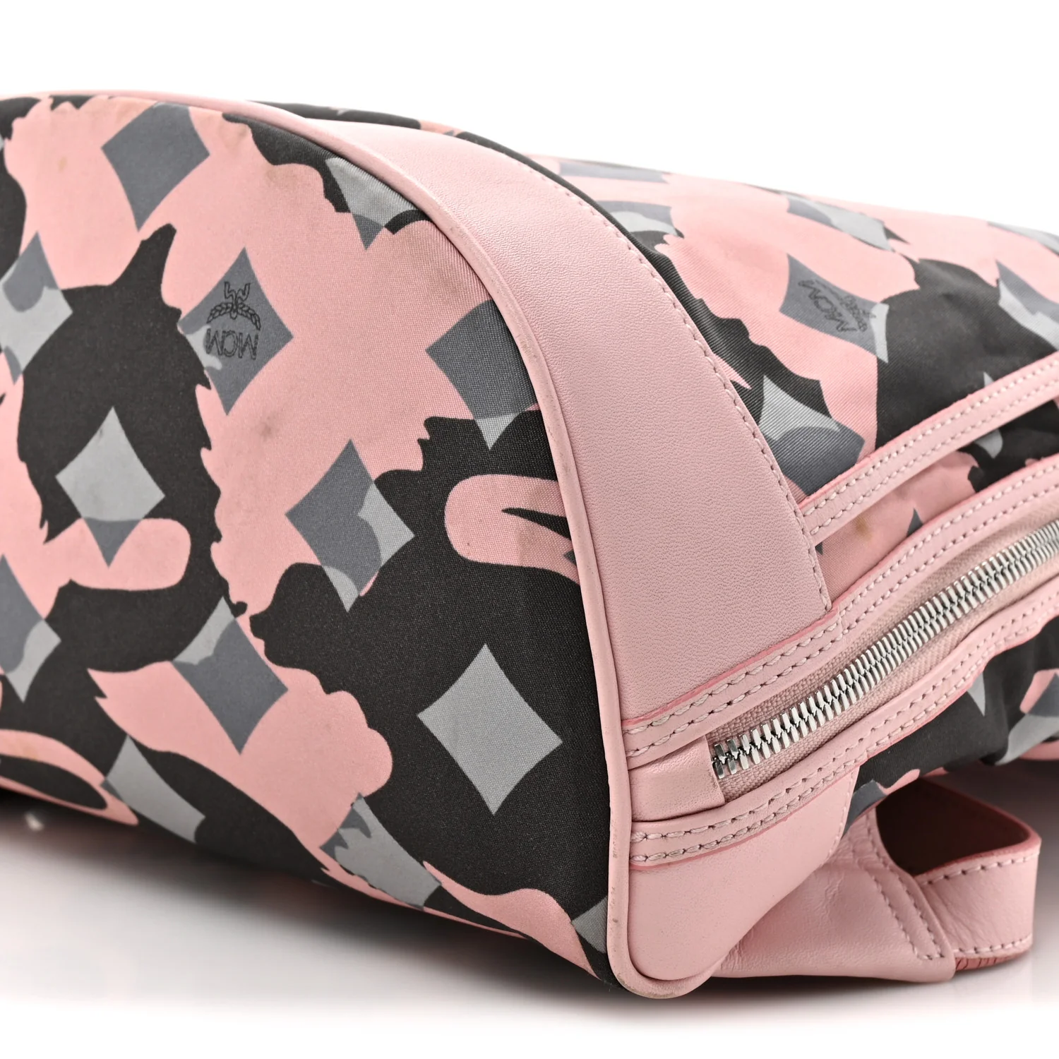 Nylon Camo Backpack Pink Blush - Image 8