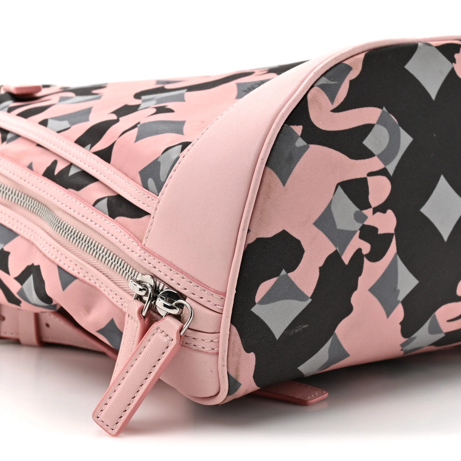 Nylon Camo Backpack Pink Blush - Image 9