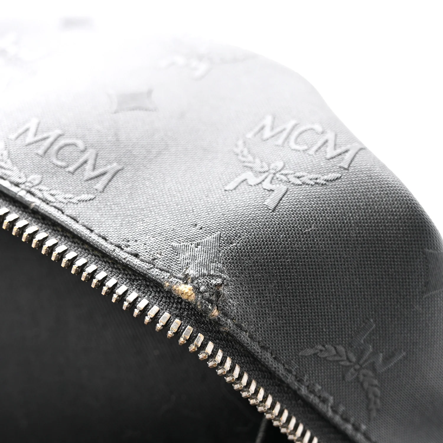 Nylon Monogram Studded Stark Medium Backpack Black - Image 15
