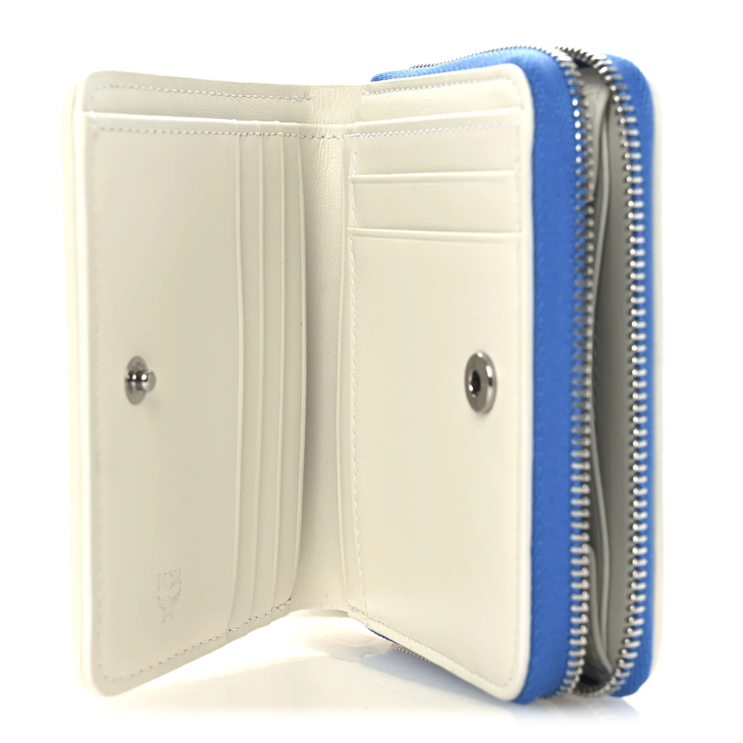 Skyoptic Visetos Mini Zip Around Wallet White - Image 5