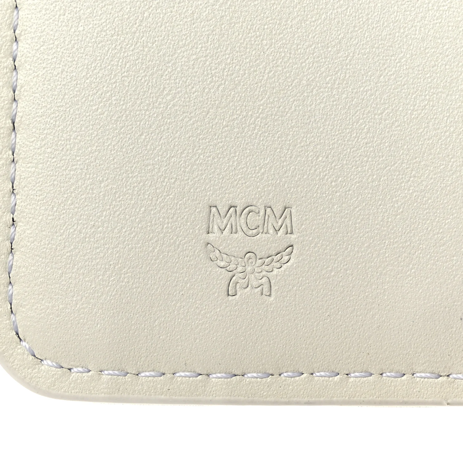Skyoptic Visetos Mini Zip Around Wallet White - Image 7