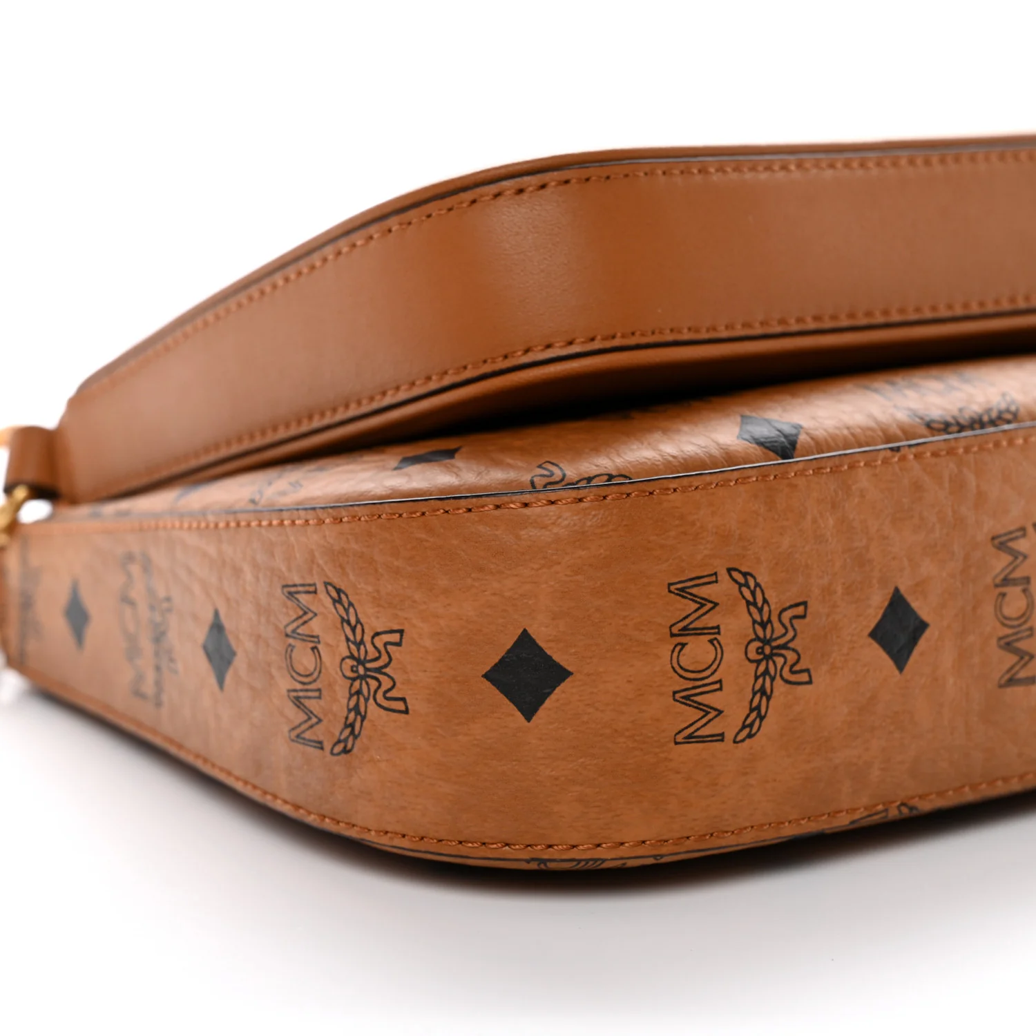 Visetos Aren Hobo Duo Crossbody Bag Cognac - Image 9