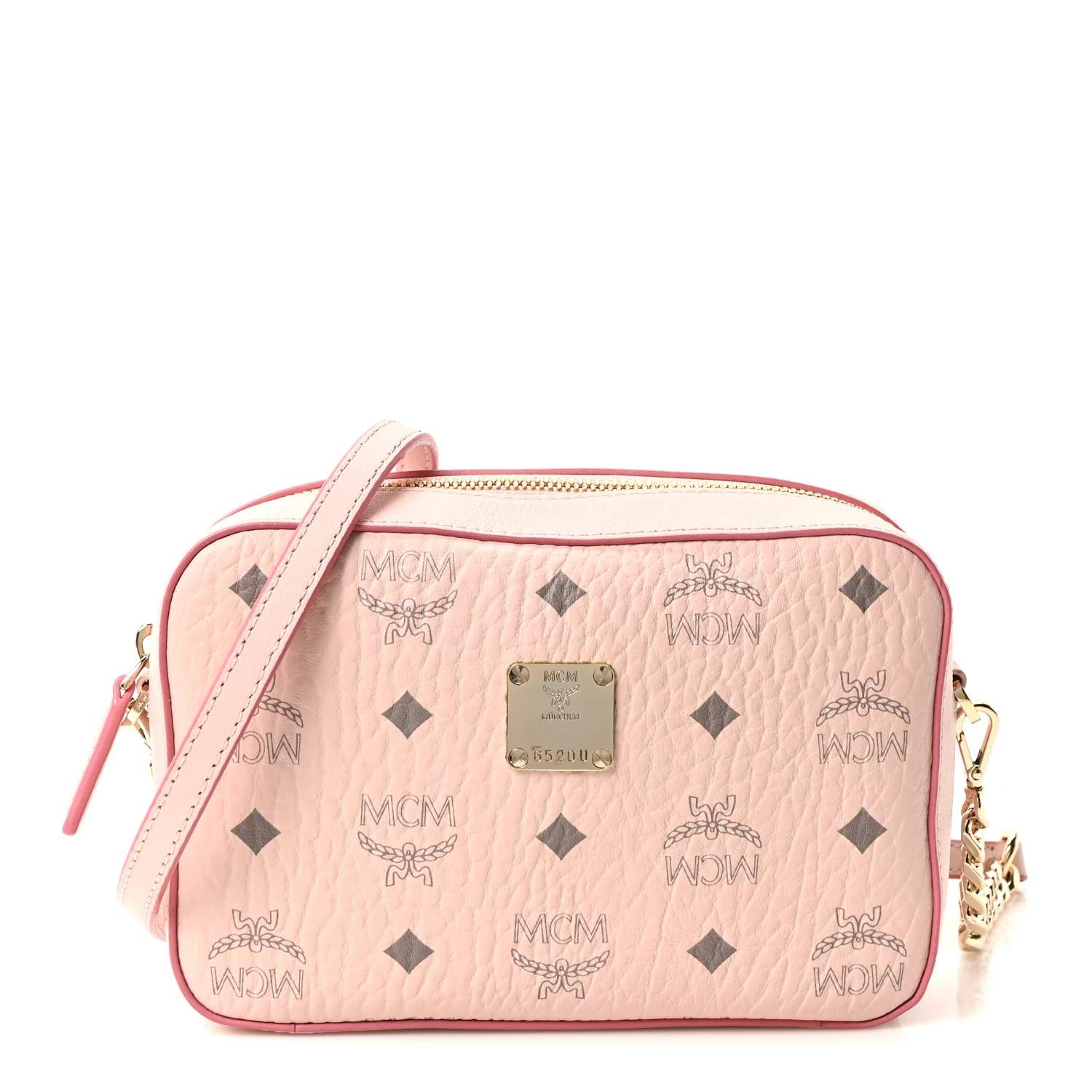 Visetos Camera Crossbody Bag Powder Pink