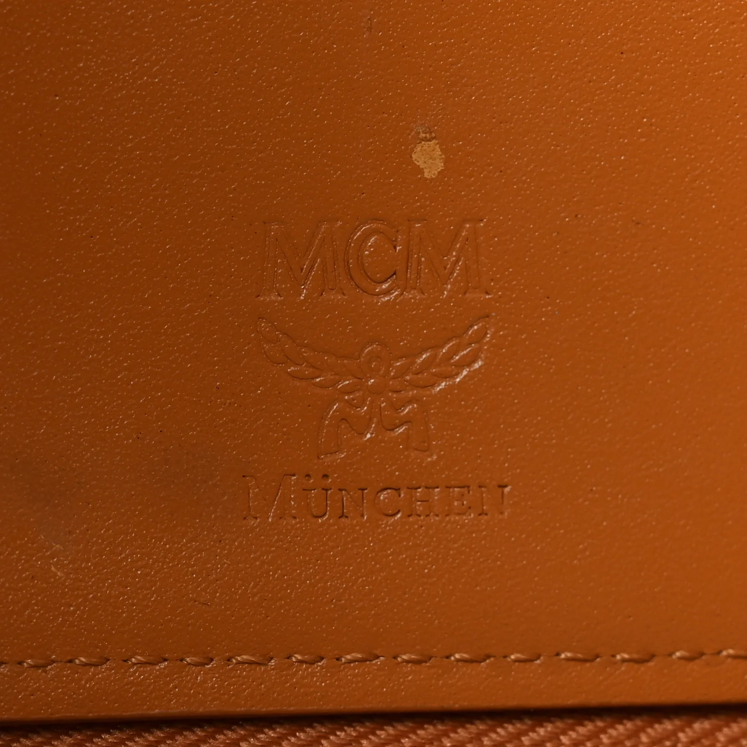 Visetos Heritage Large Zip Around Wallet Cognac - Image 6