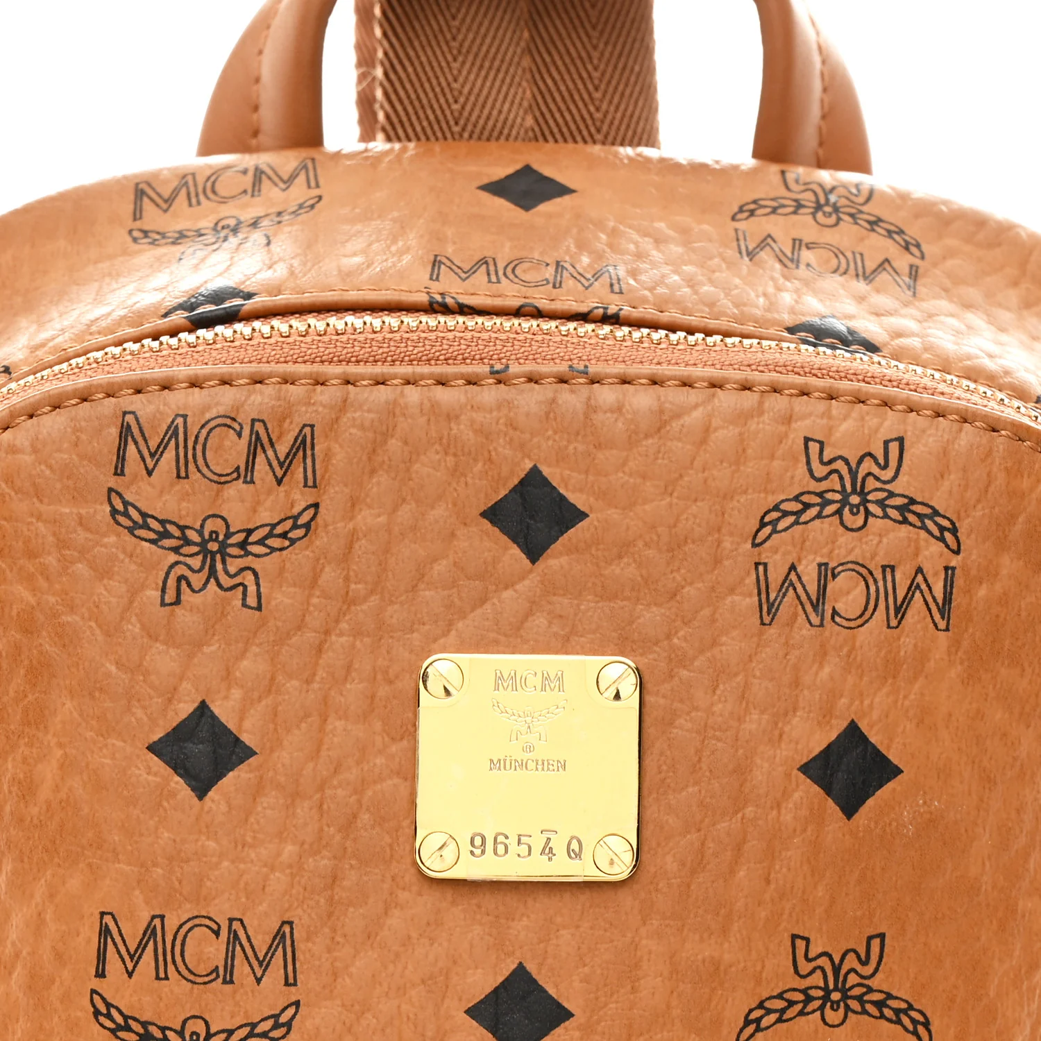 Visetos Klassik Small Sling Bag Cognac - Image 14
