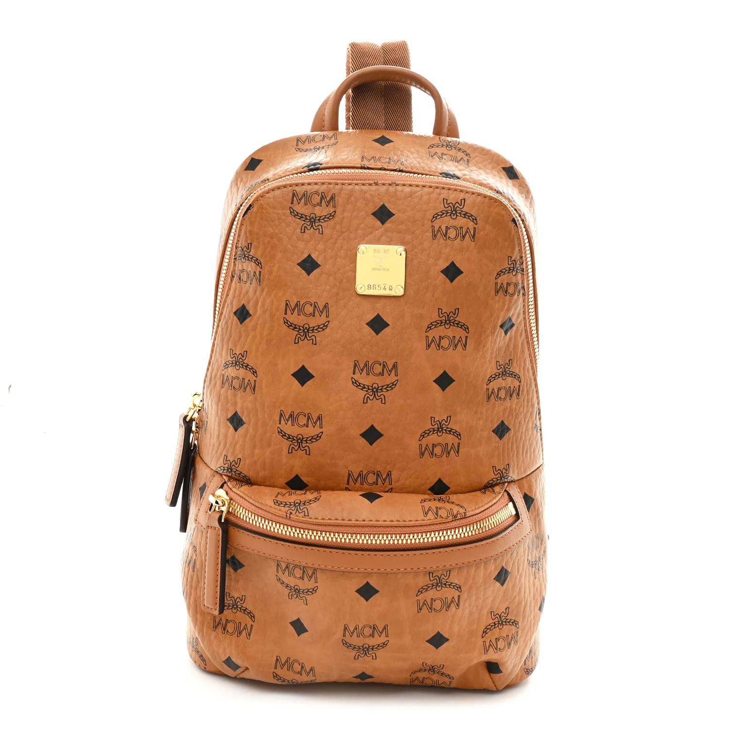 Visetos Klassik Small Sling Bag Cognac - Image 2