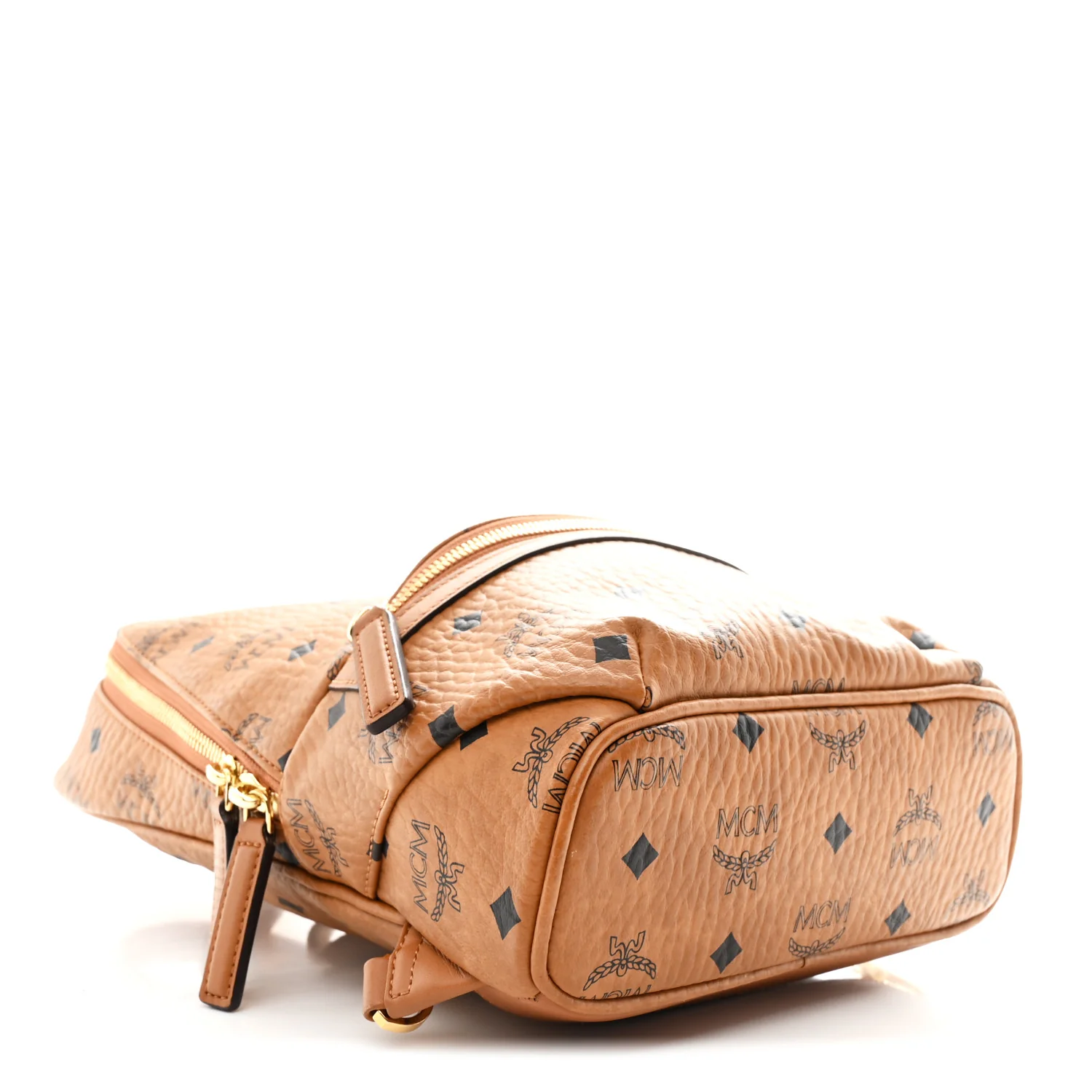 Visetos Klassik Small Sling Bag Cognac - Image 6